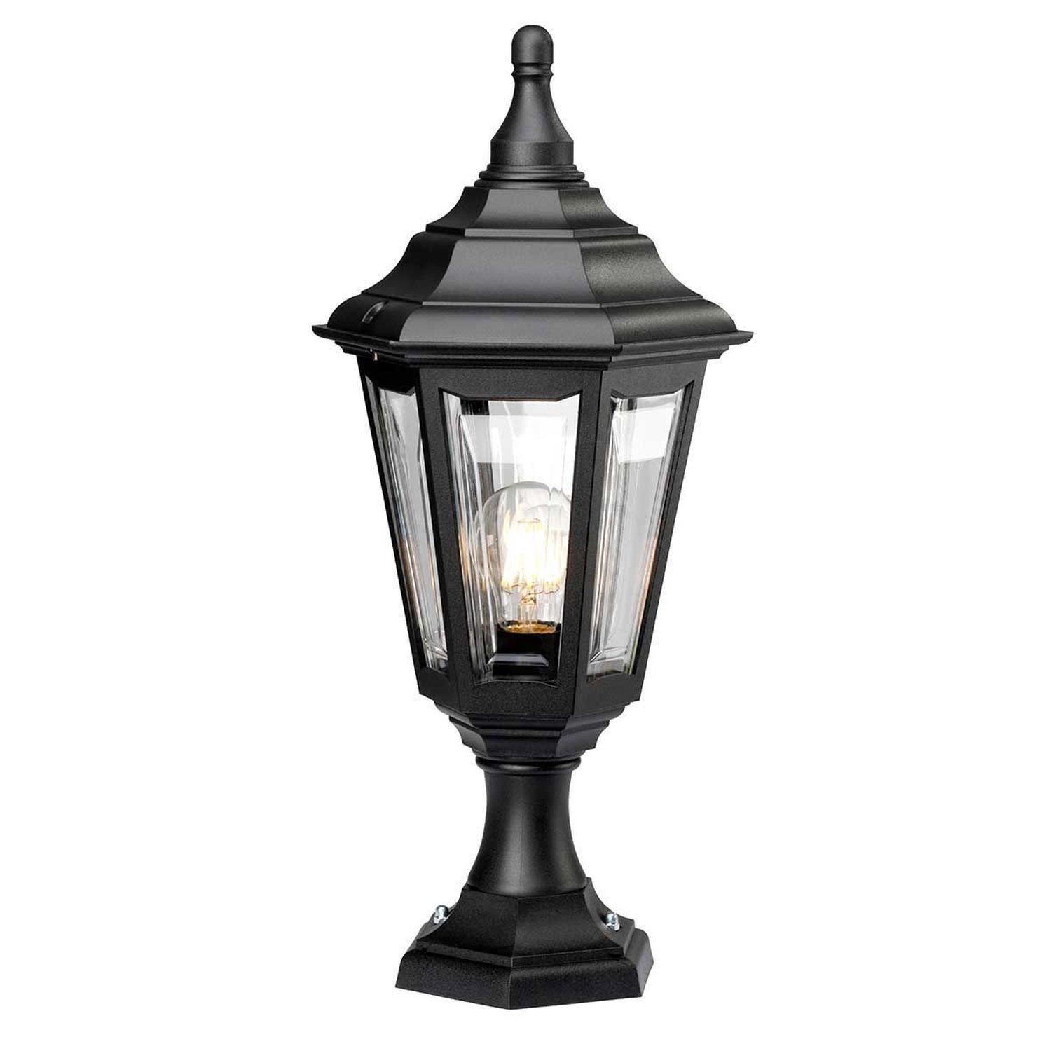 Elstead Kinsale Pedestal Light - Black