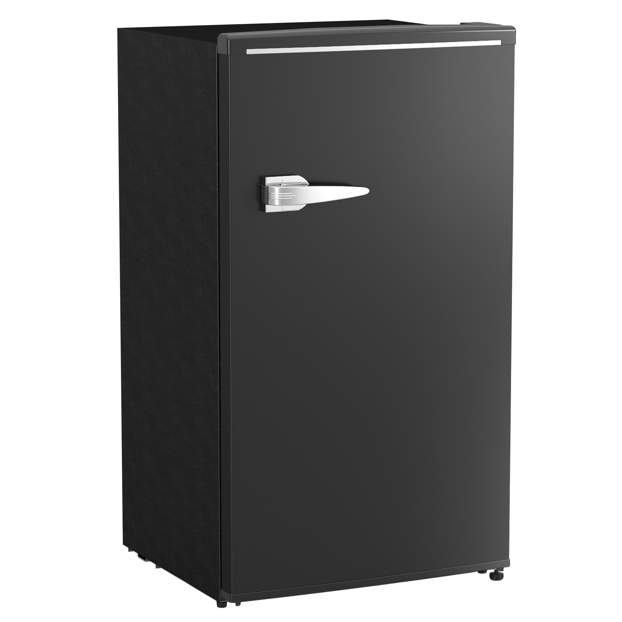 HOMCOM Under Counter 85L Fridge with Chiller Box - Black