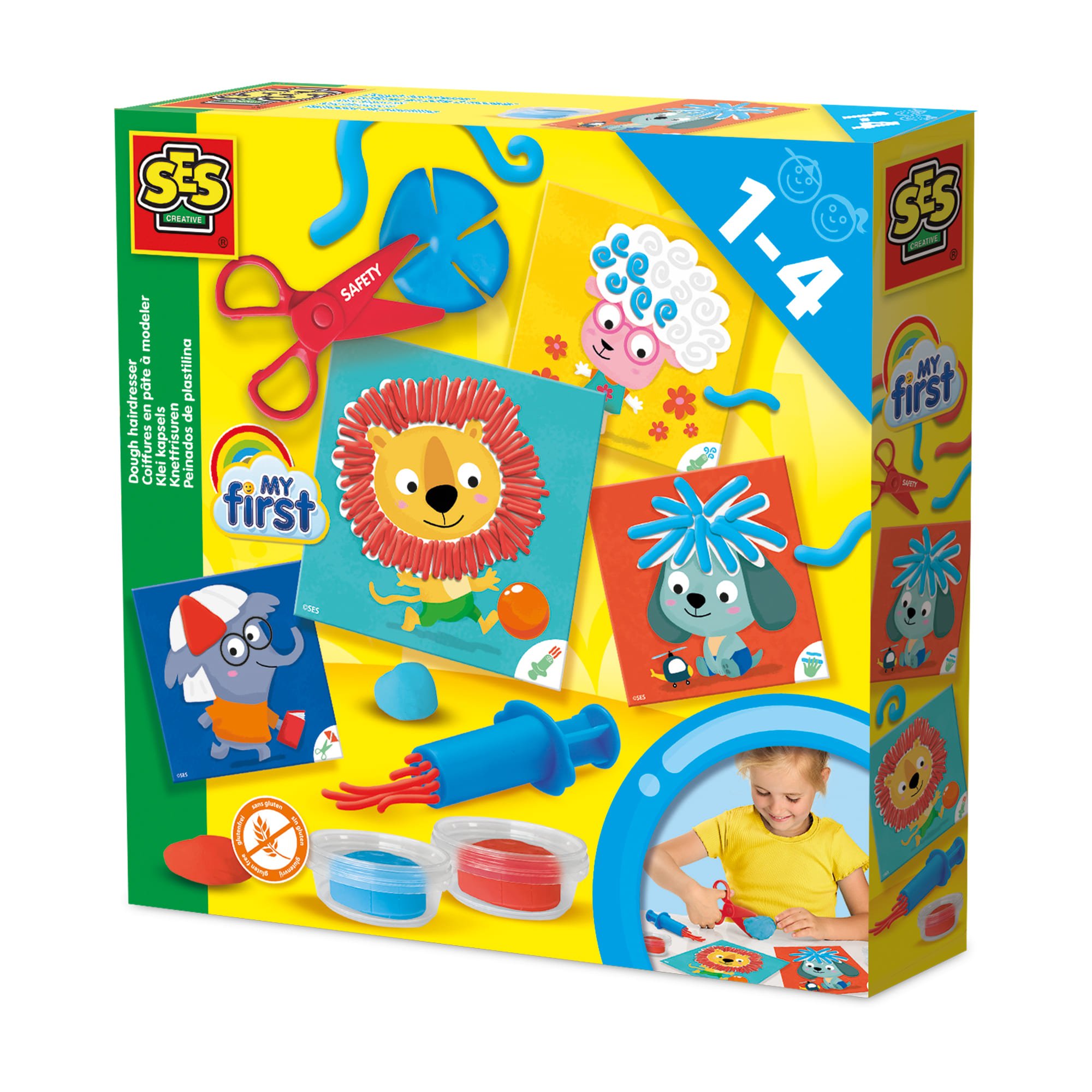 SES Creative My First Play Dough Hairdresser Model Set