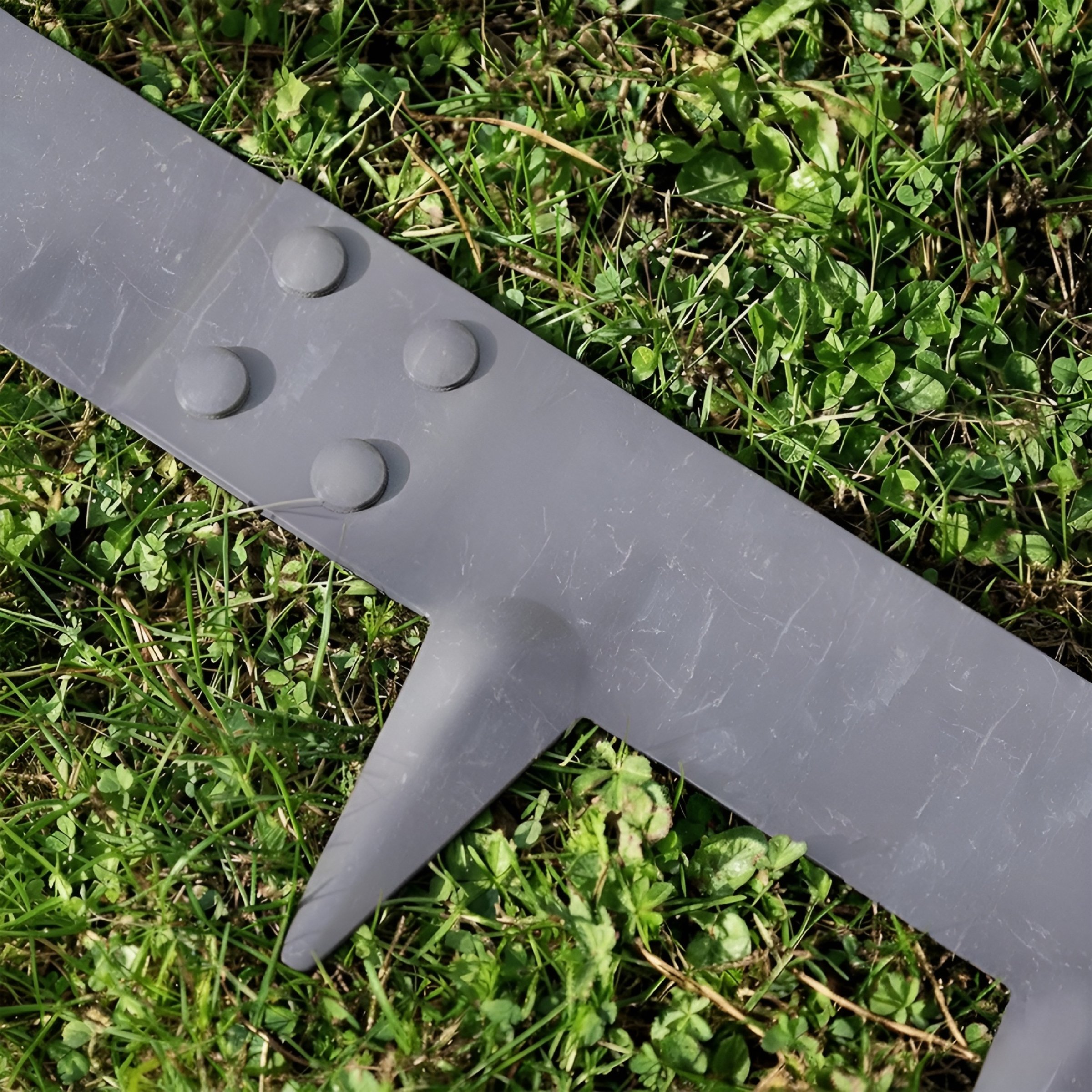 Primrose Steel Modular Garden Edging Pieces - Anthracite Grey / 5m