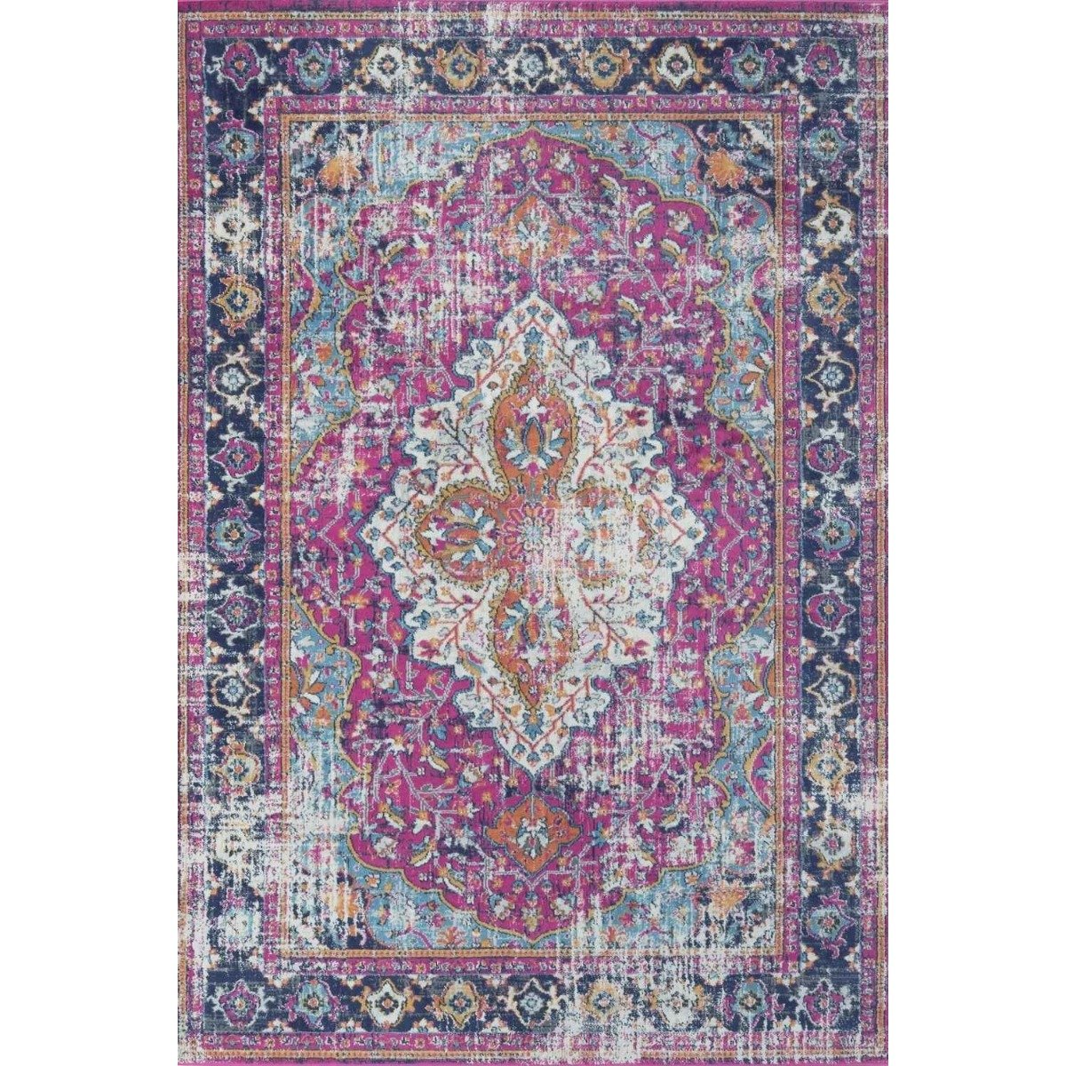 The Rugs Pink Marrakech Rug - 80 x 150cm