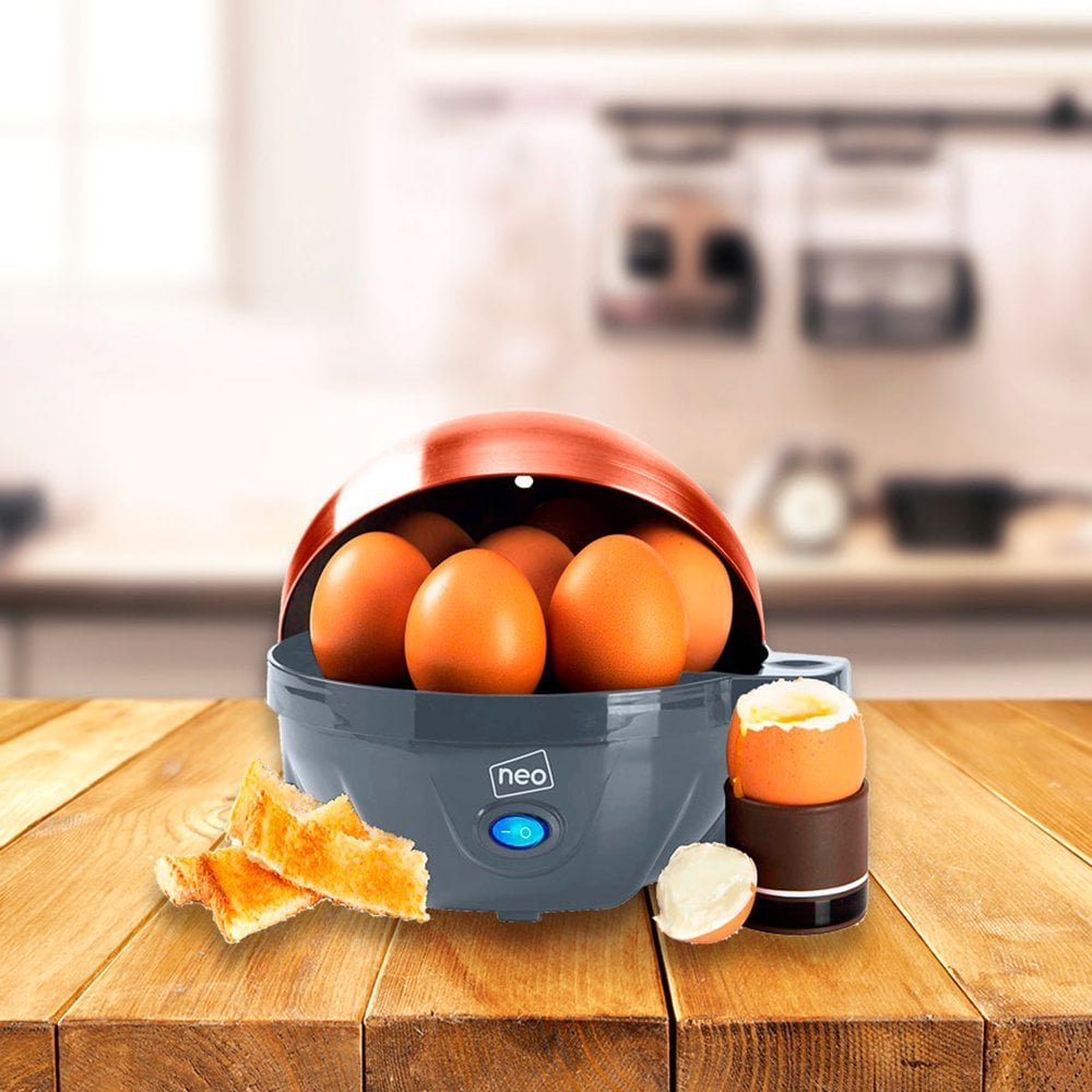 Neo 3 in 1 Electric Egg Boiler, Poacher & Steamer - Grey