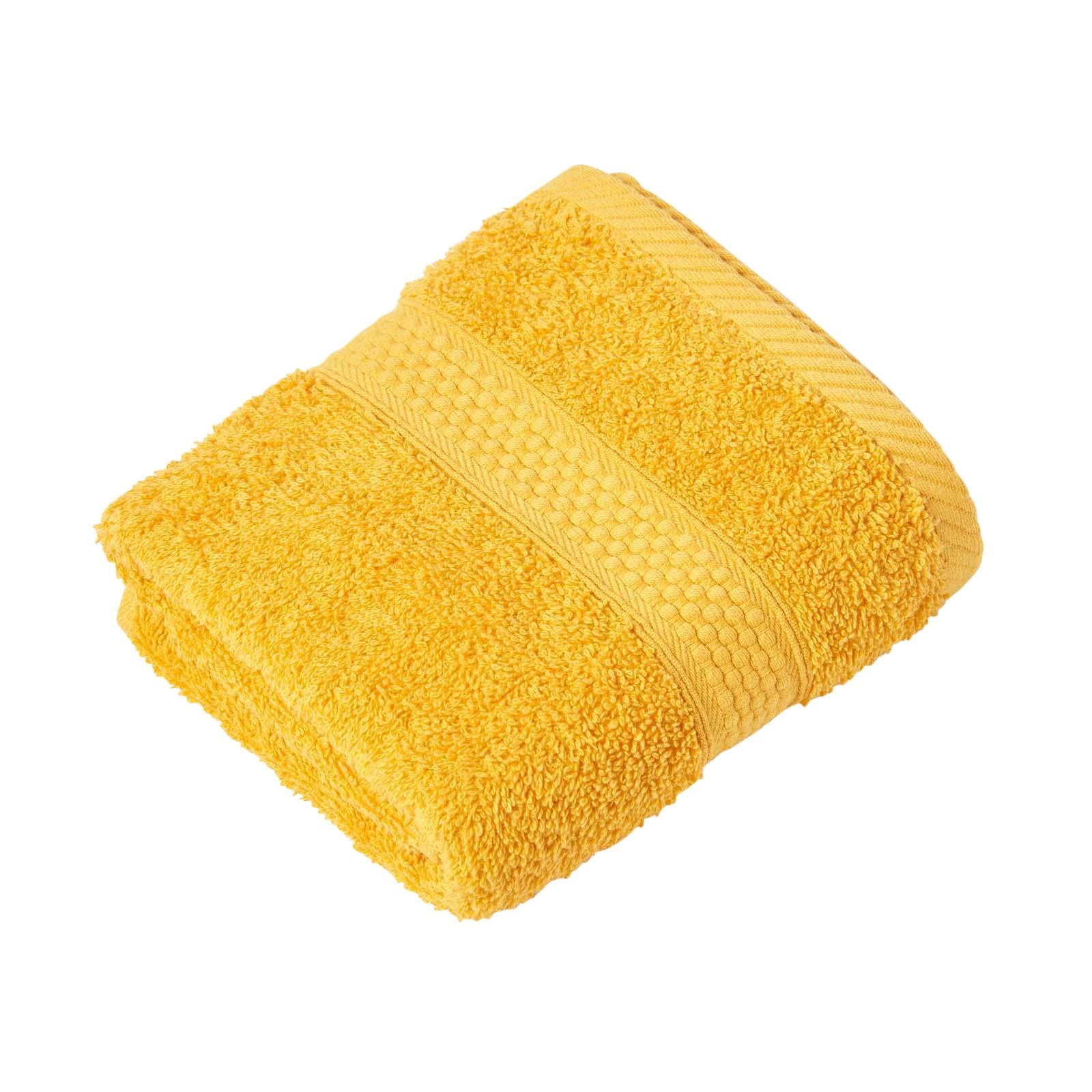 Homescapes Turkish Cotton Hand Towel - Mustard