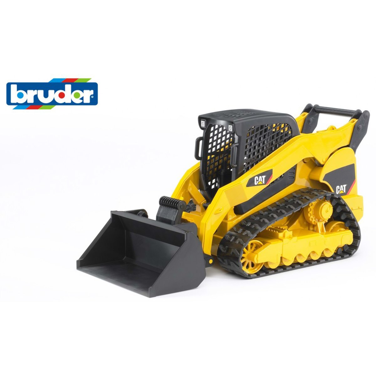 Bruder 1:16 CAT Compact Tracked Loader - Yellow