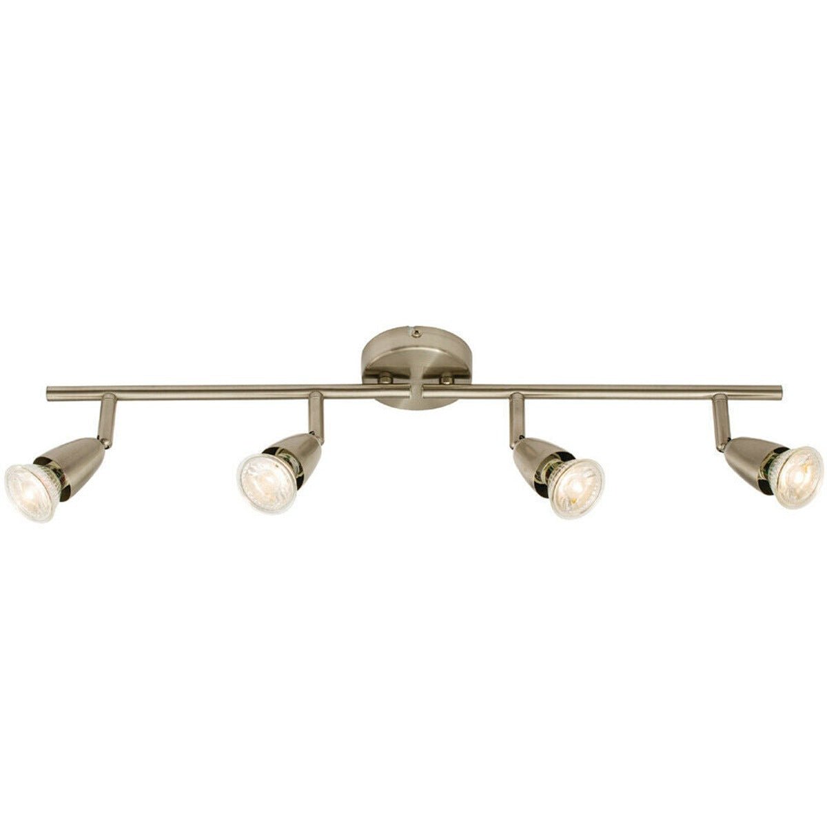 Loops Direct Amalfi Steel Ceiling Spotlight Bar - Satin Nickel