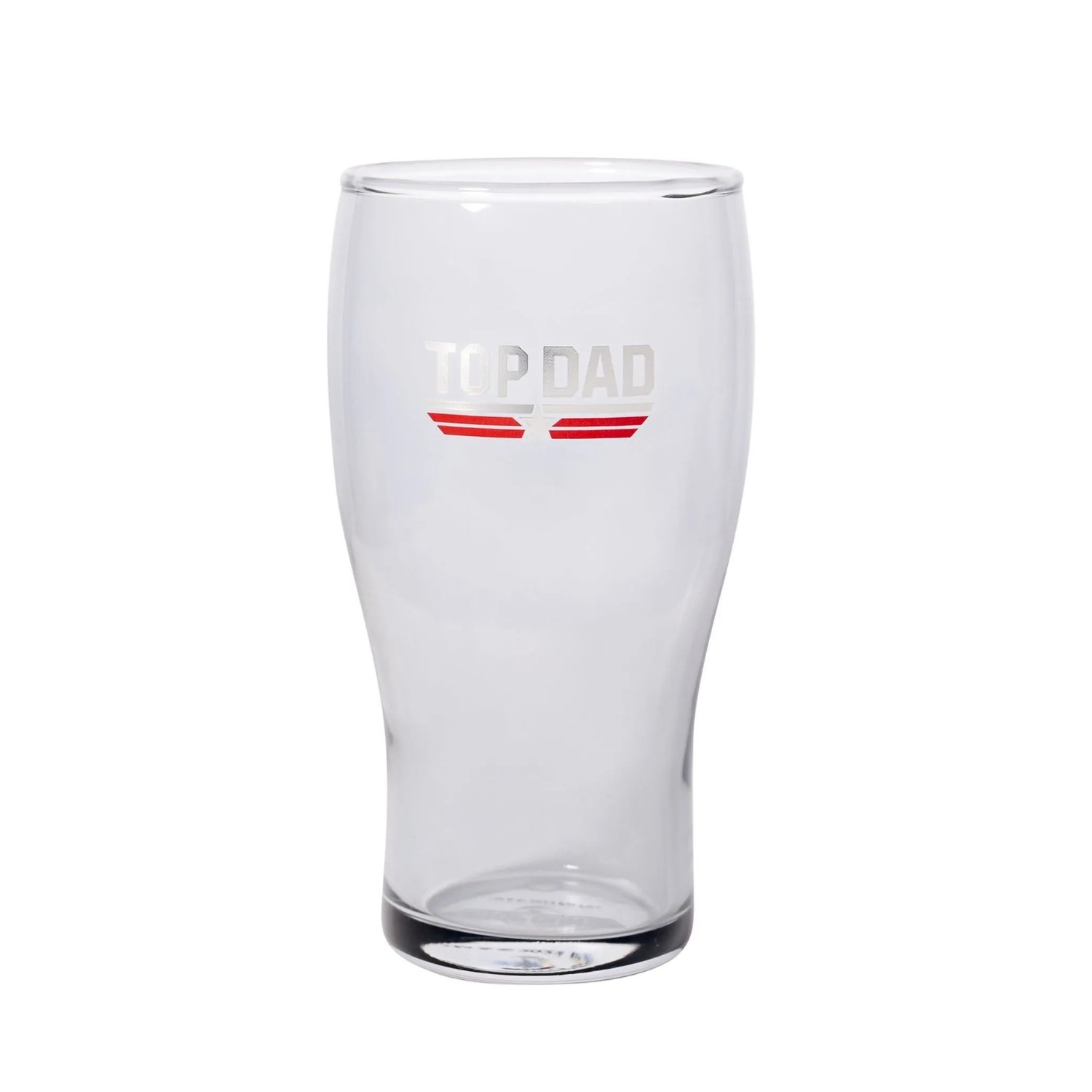 Widdop Top Dad Pint Glass - Clear
