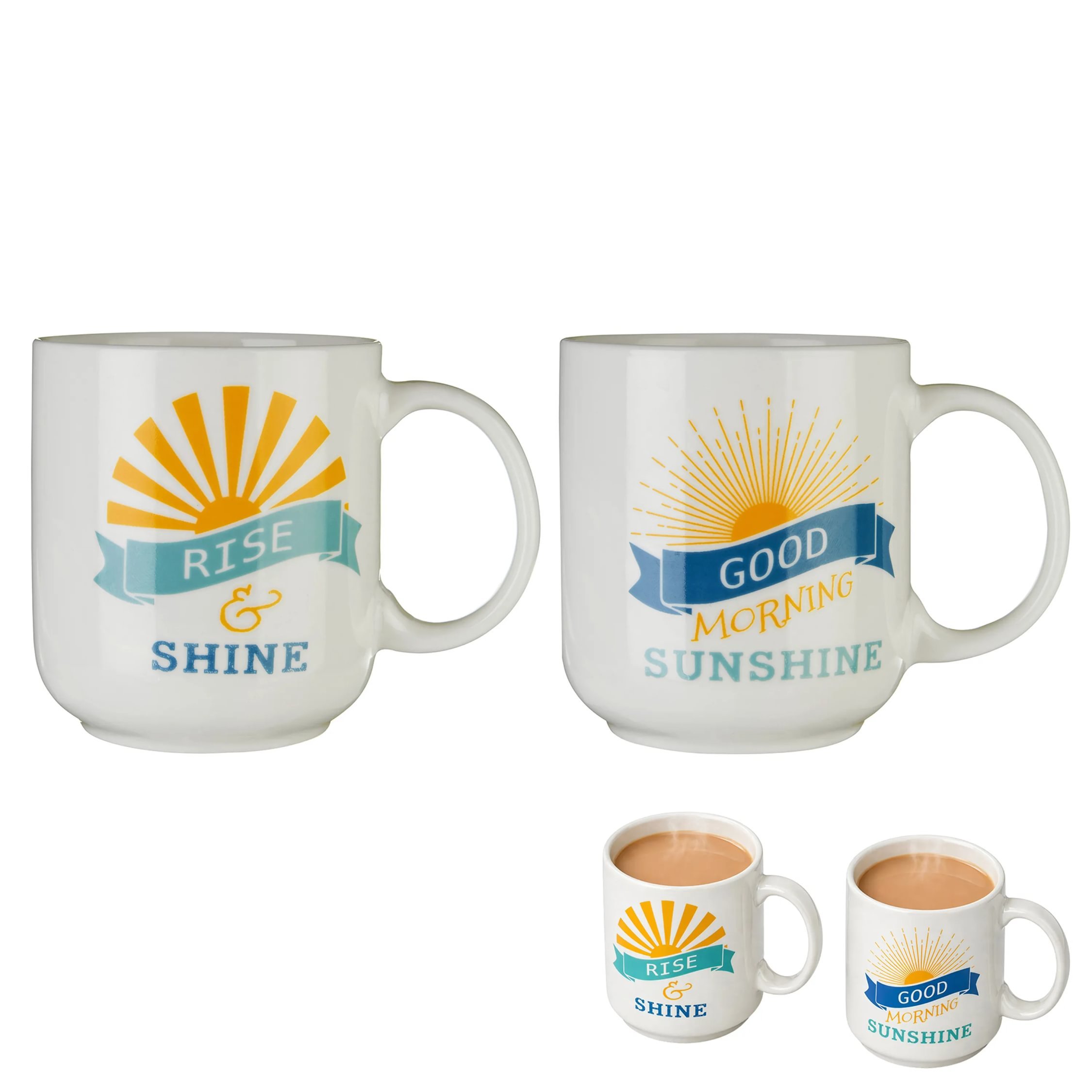 Orsina Sunshine Mug Set of 2 – Assorted