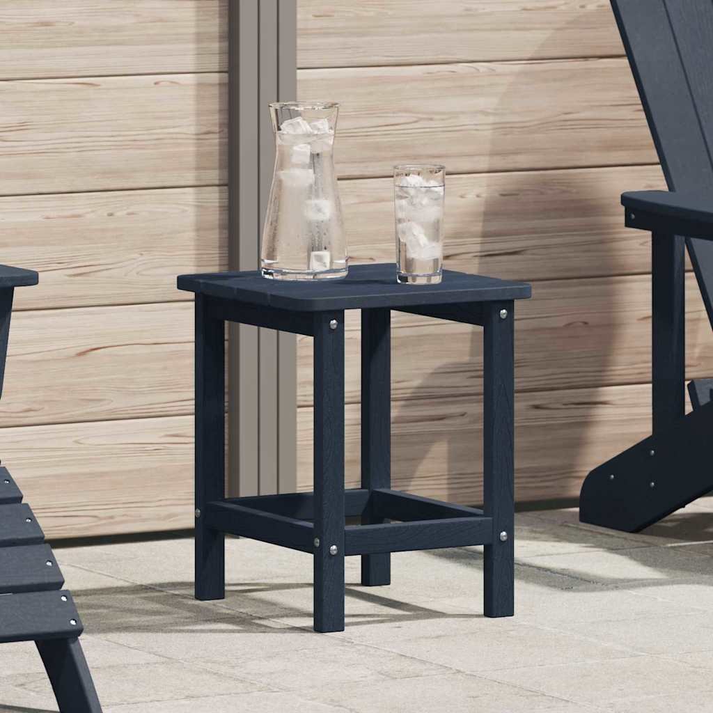 Walplus Modern Square Side Table - Navy Blue - 38 x 38 x 46 cm