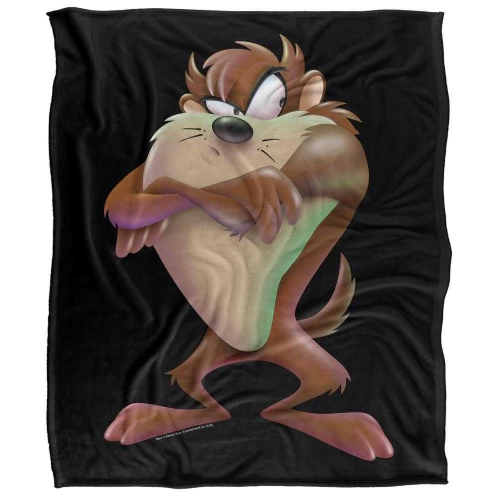 Looney Tunes Taz Soft Touch Blanket - 152cm x 127cm