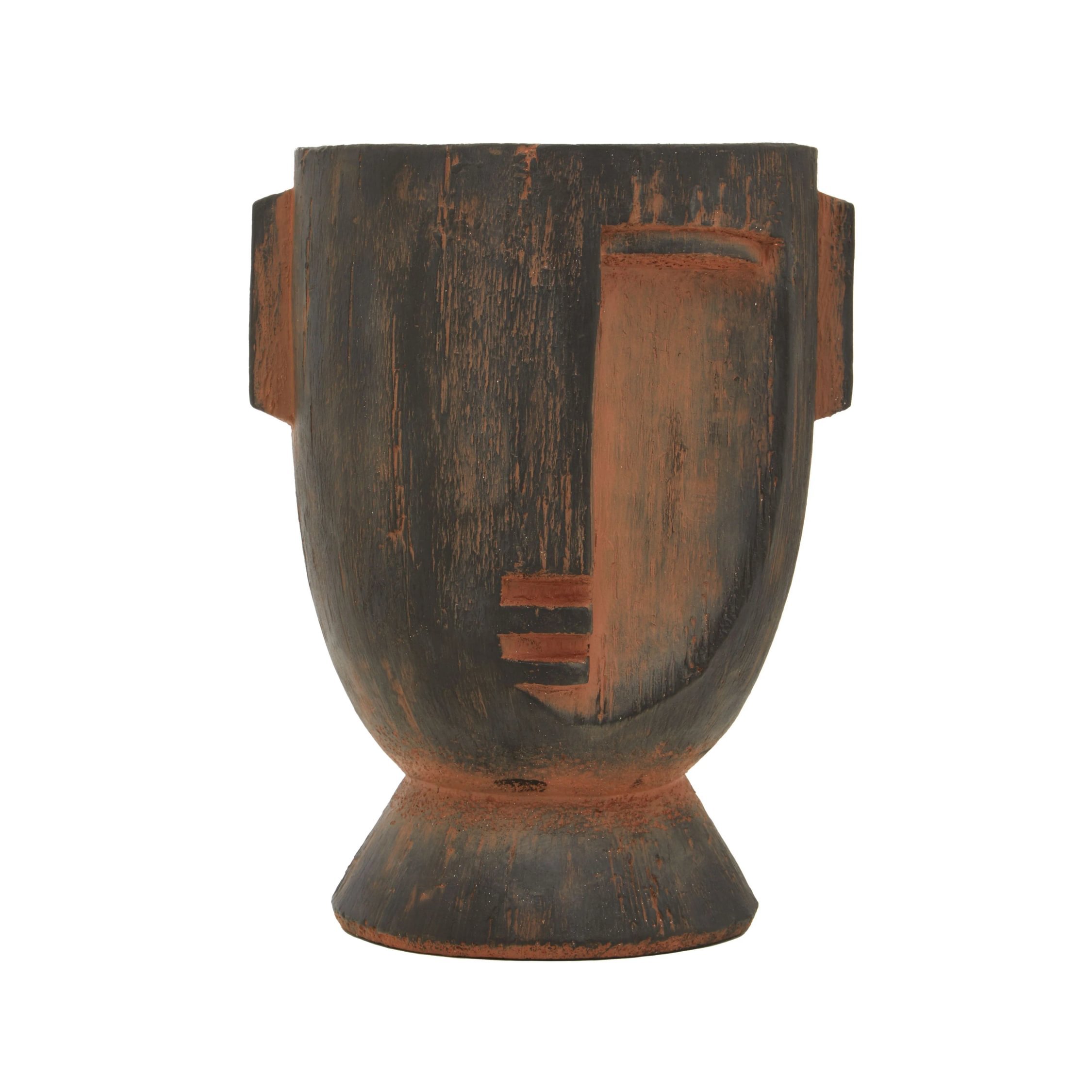 Orsina Darnell Large Rustic Face Planter
