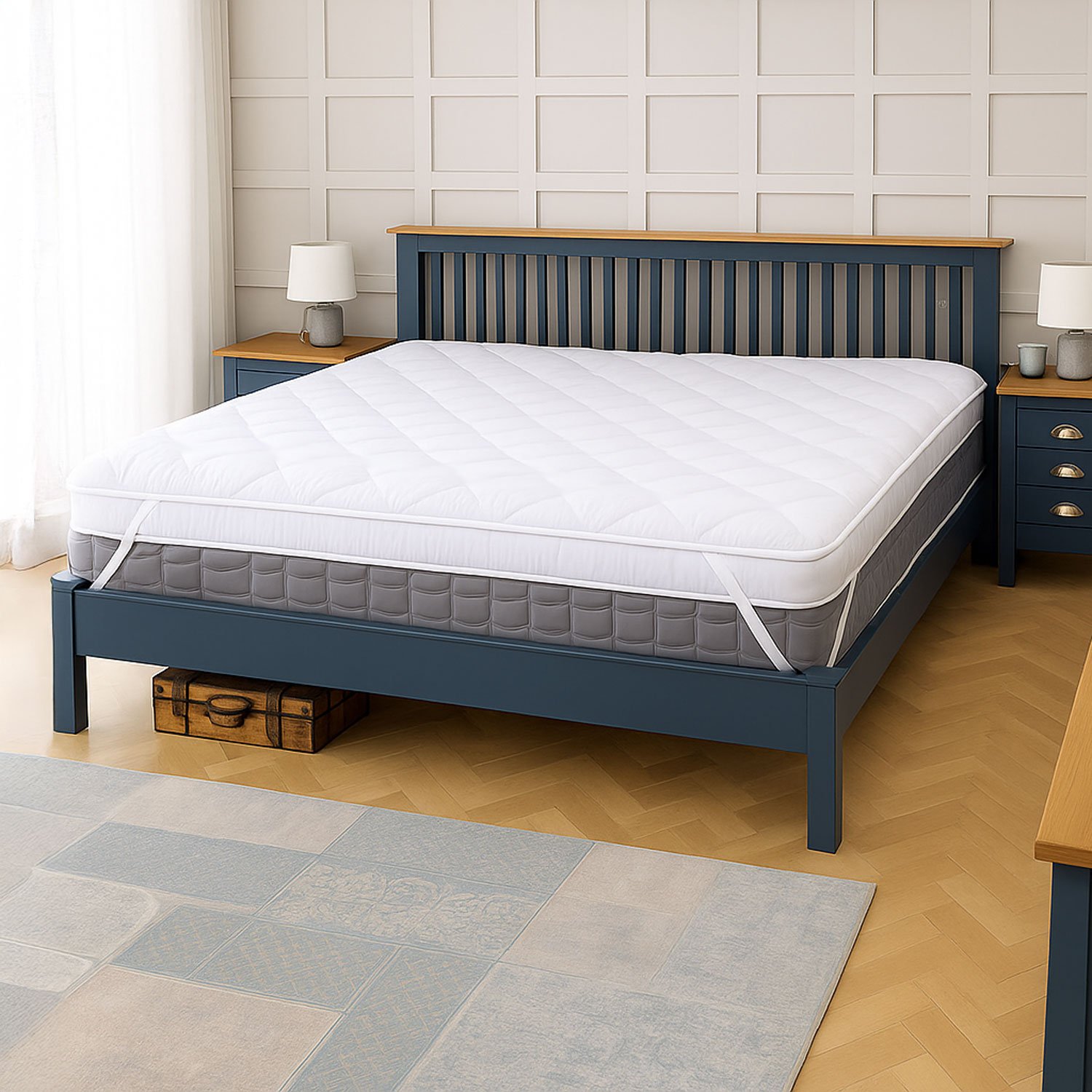 Neo 10cm Memory Foam Mattress Topper - King