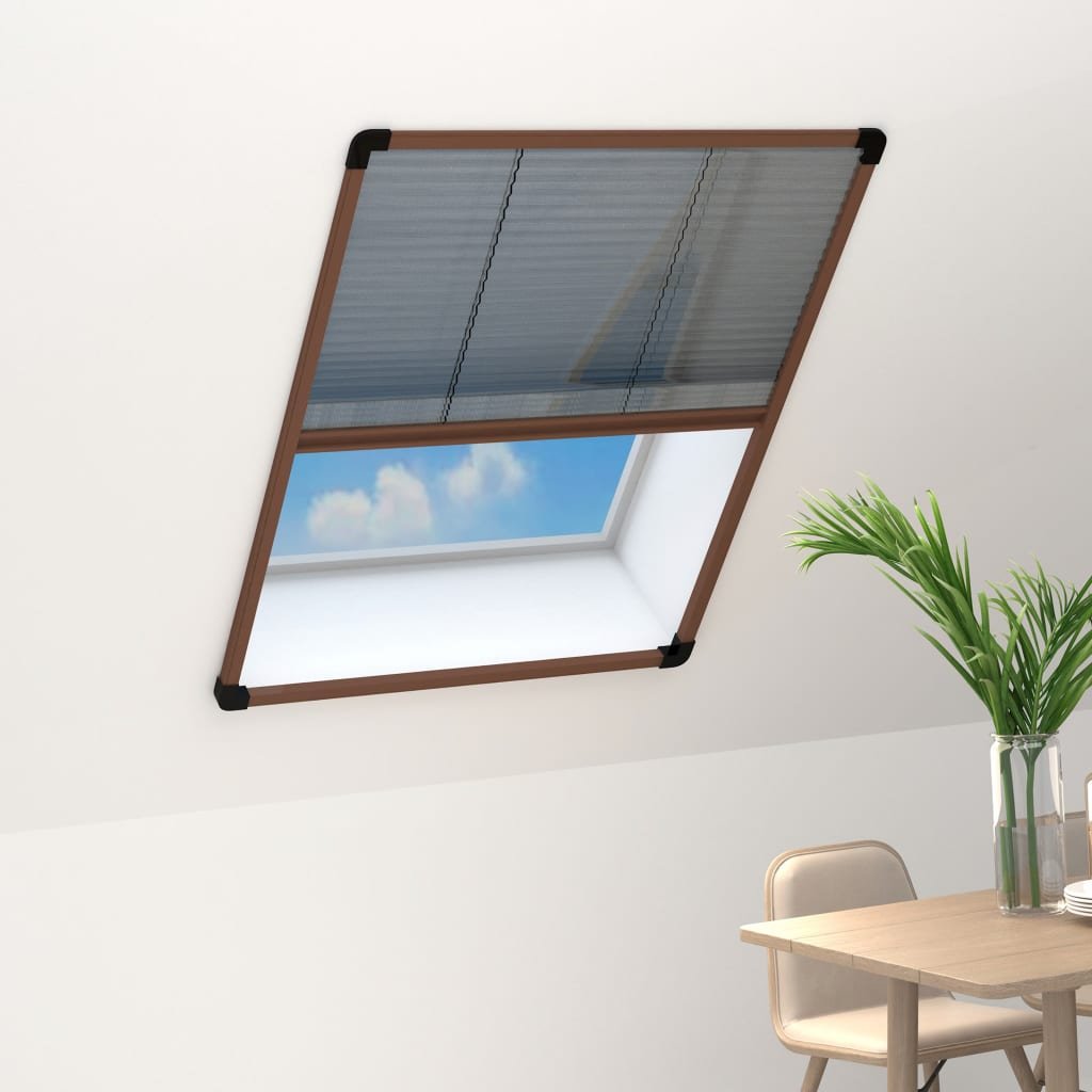 Walplus Window Screen - Brown - 60 x 80 cm