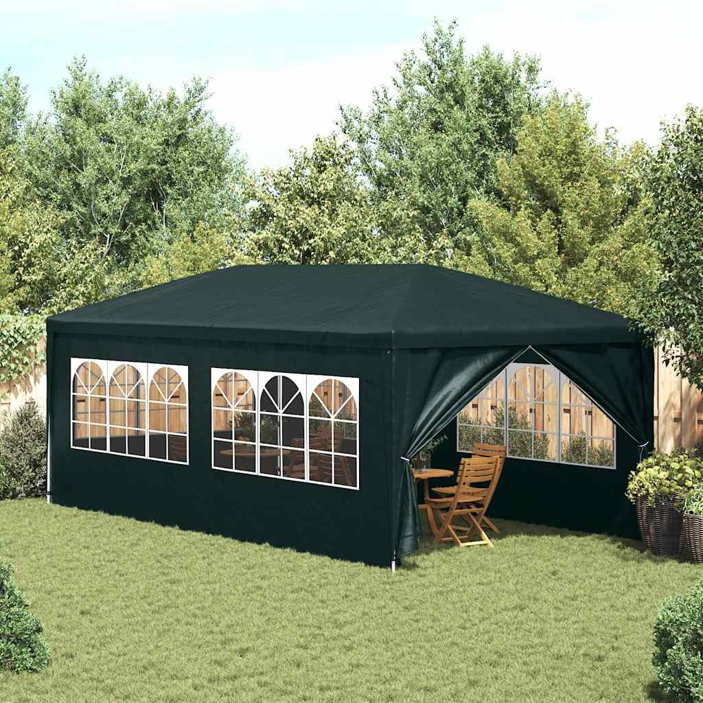Walplus 3 x 6 m Garden Party Tent - Green