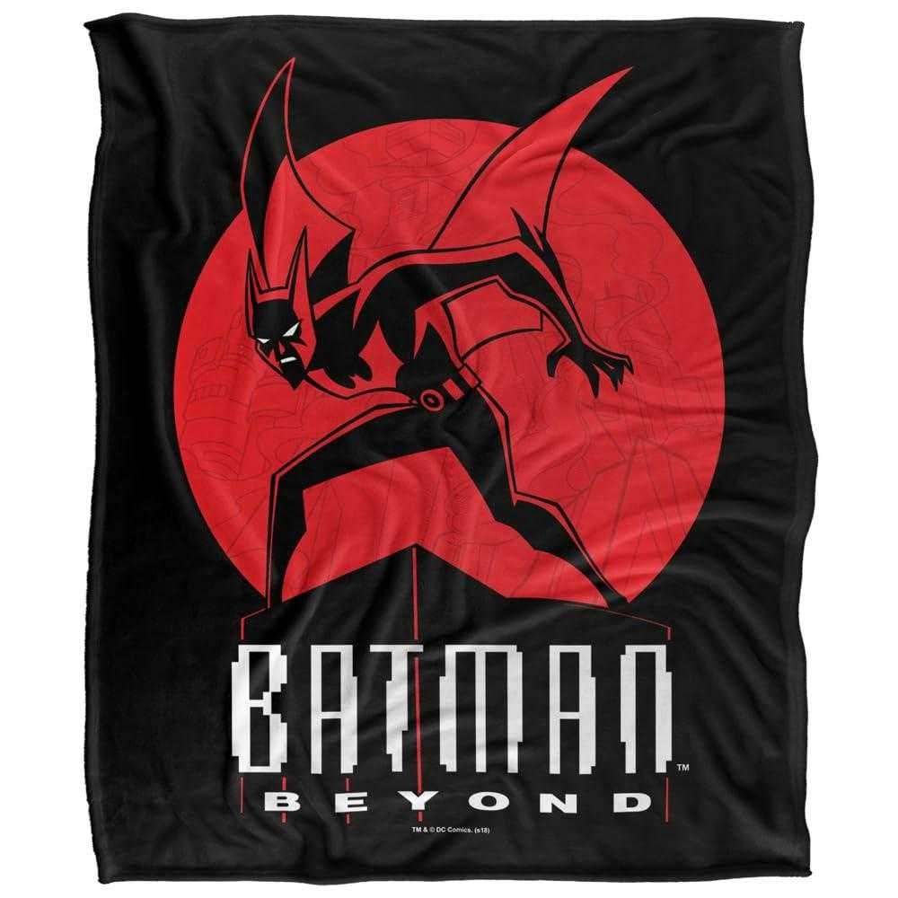 Batman Beyond Batman Printed Soft Touch Blanket - 147cm x 91cm