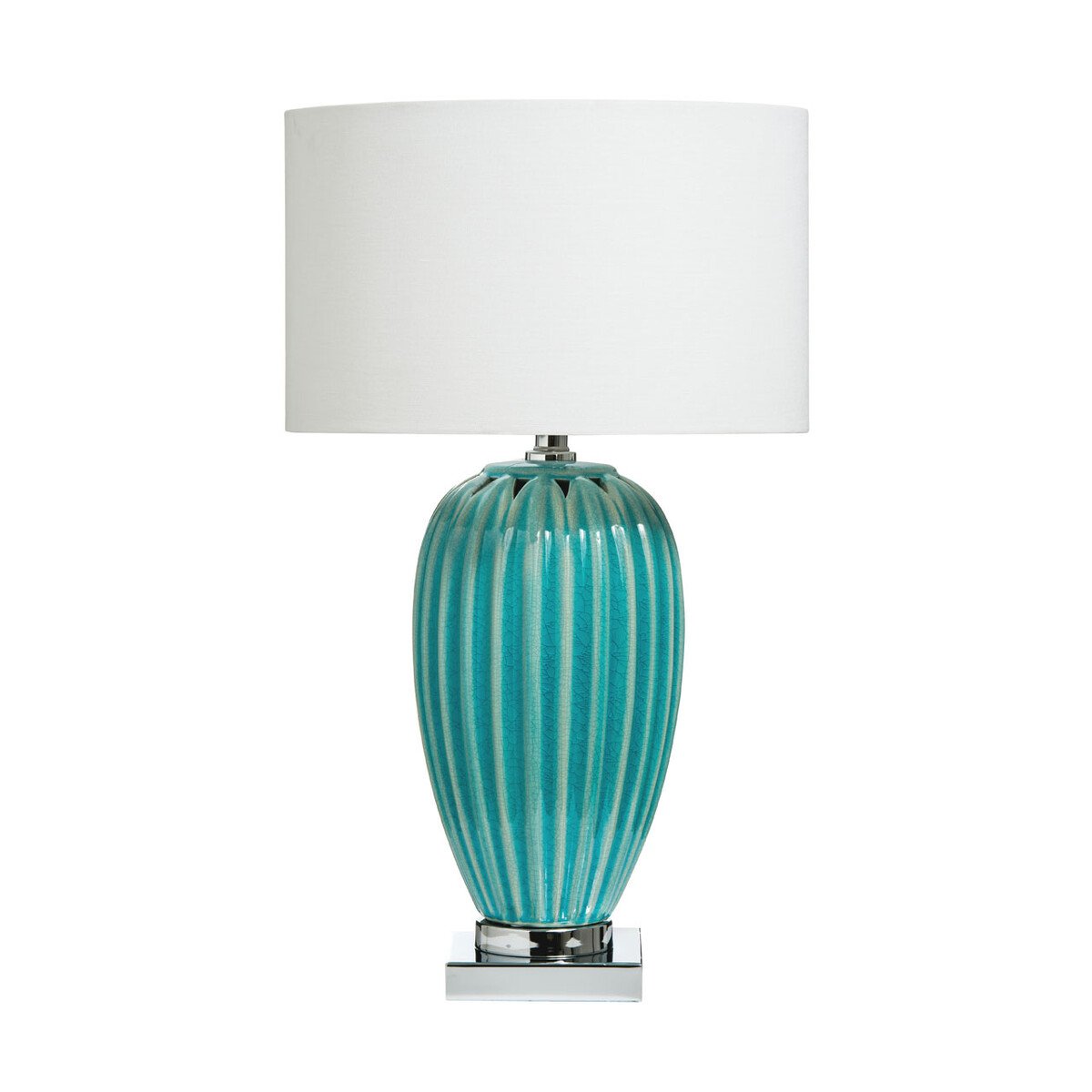 Orsina Ceramic Table Lamp – Blue and White