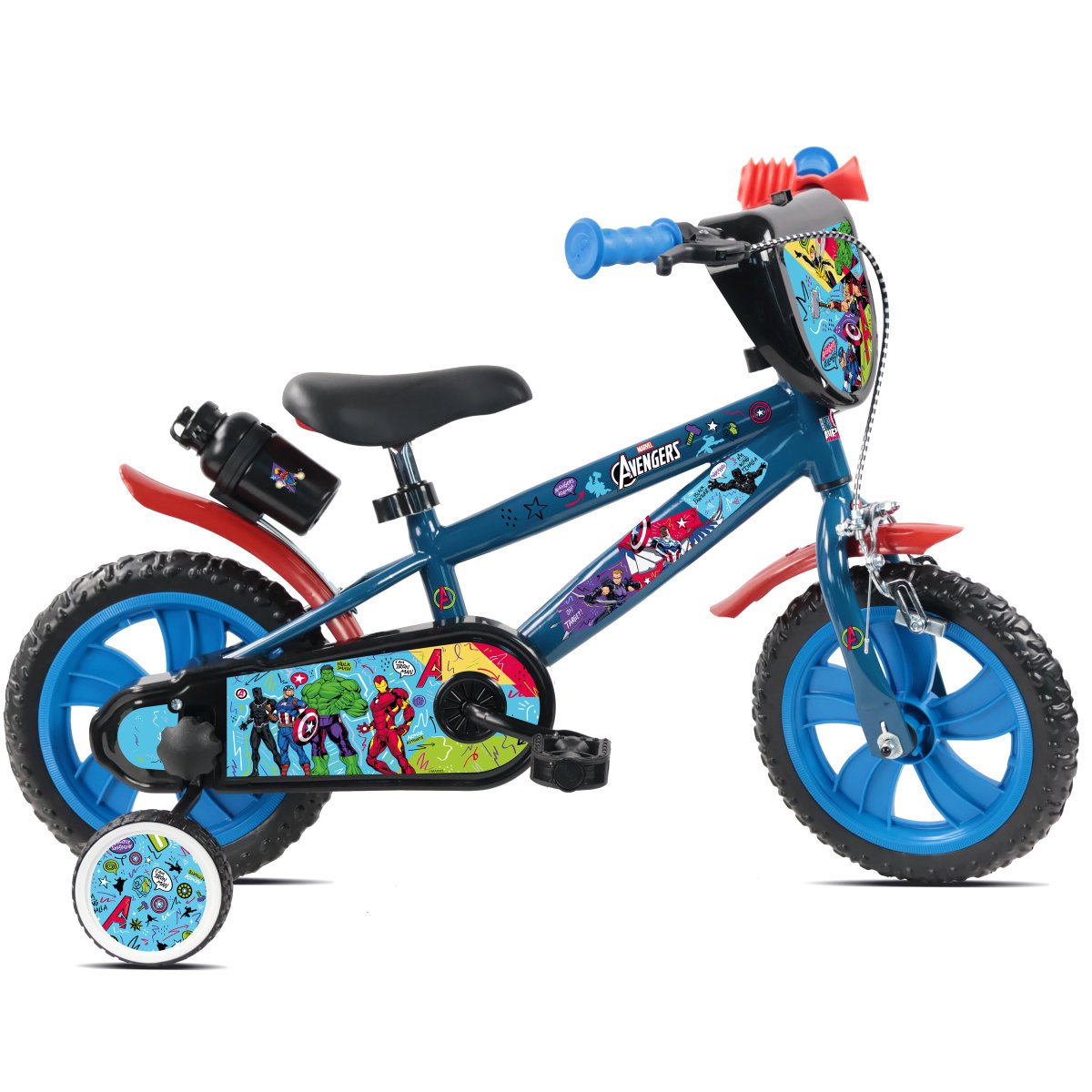 Denver Marvel Avengers 12" Kids Bike - Blue