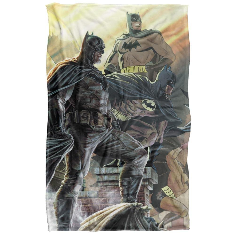 Batman Through The Years Blanket - 127cm x 152cm