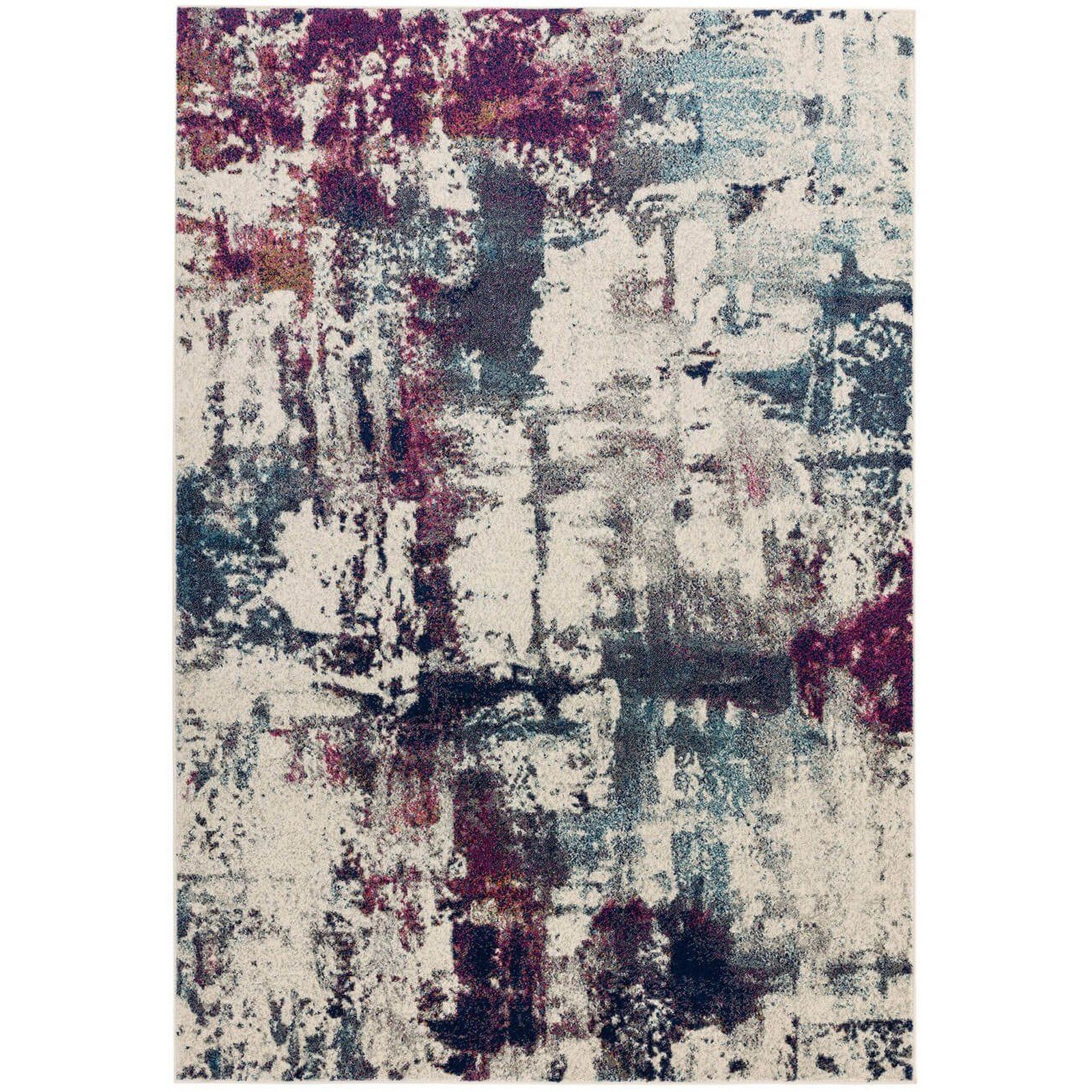 Mega Flooring Multi Modern Abstract Rug - 120 x 170cm