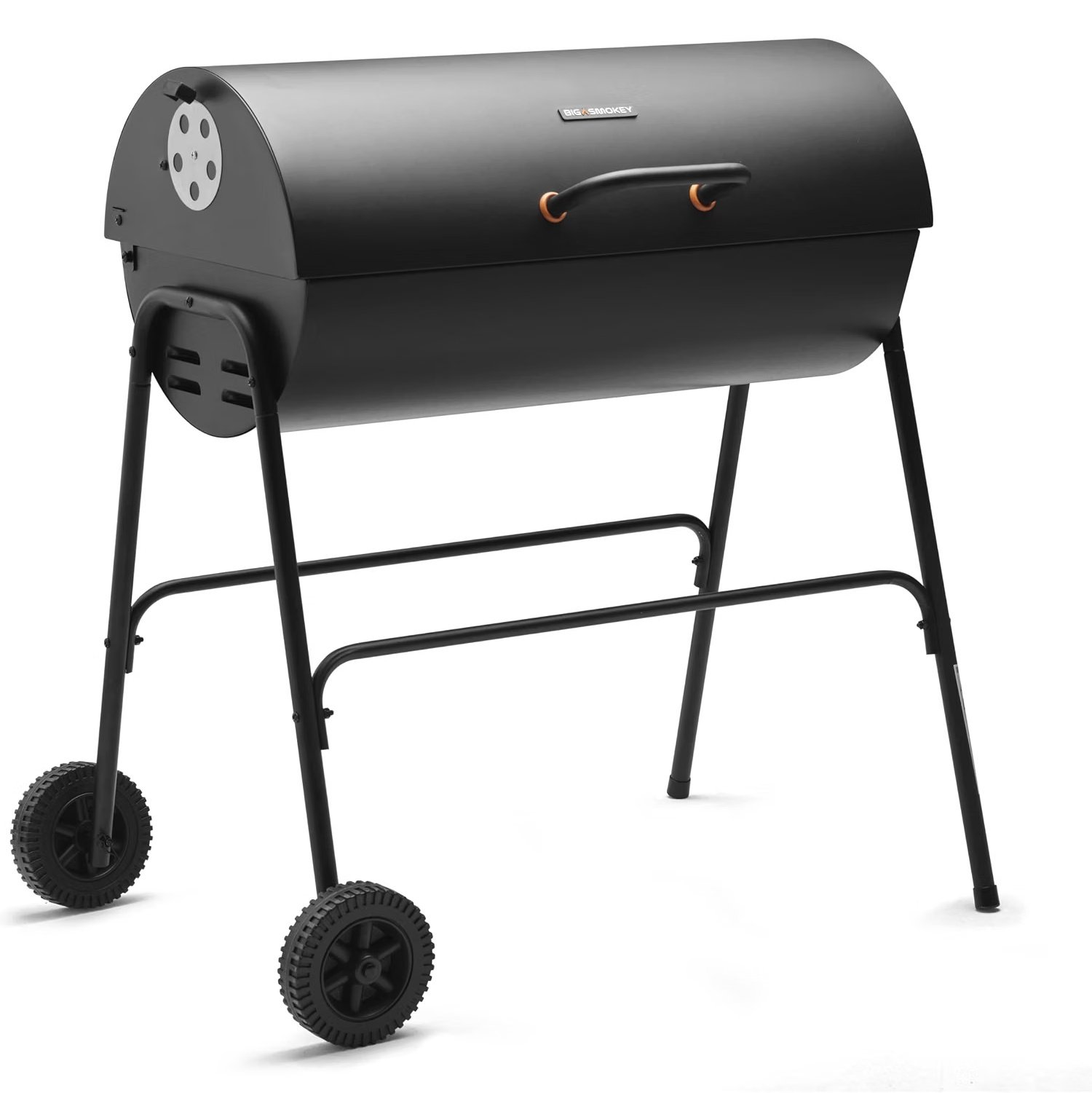Big Smokey Charcoal Barrel Barbecue - Black