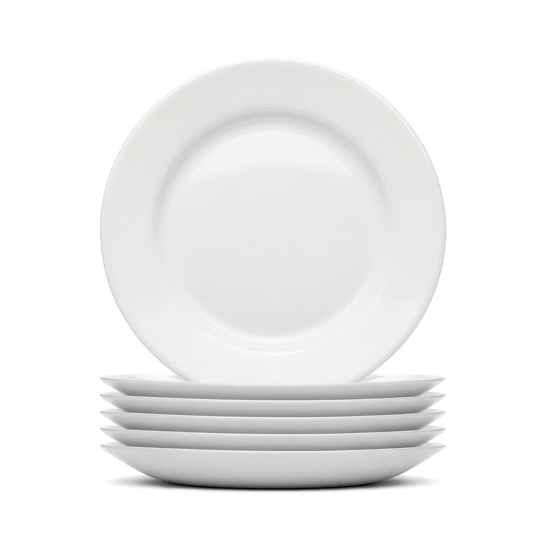 Argon Tableware Round Opalware Side Plates - Pack of 6