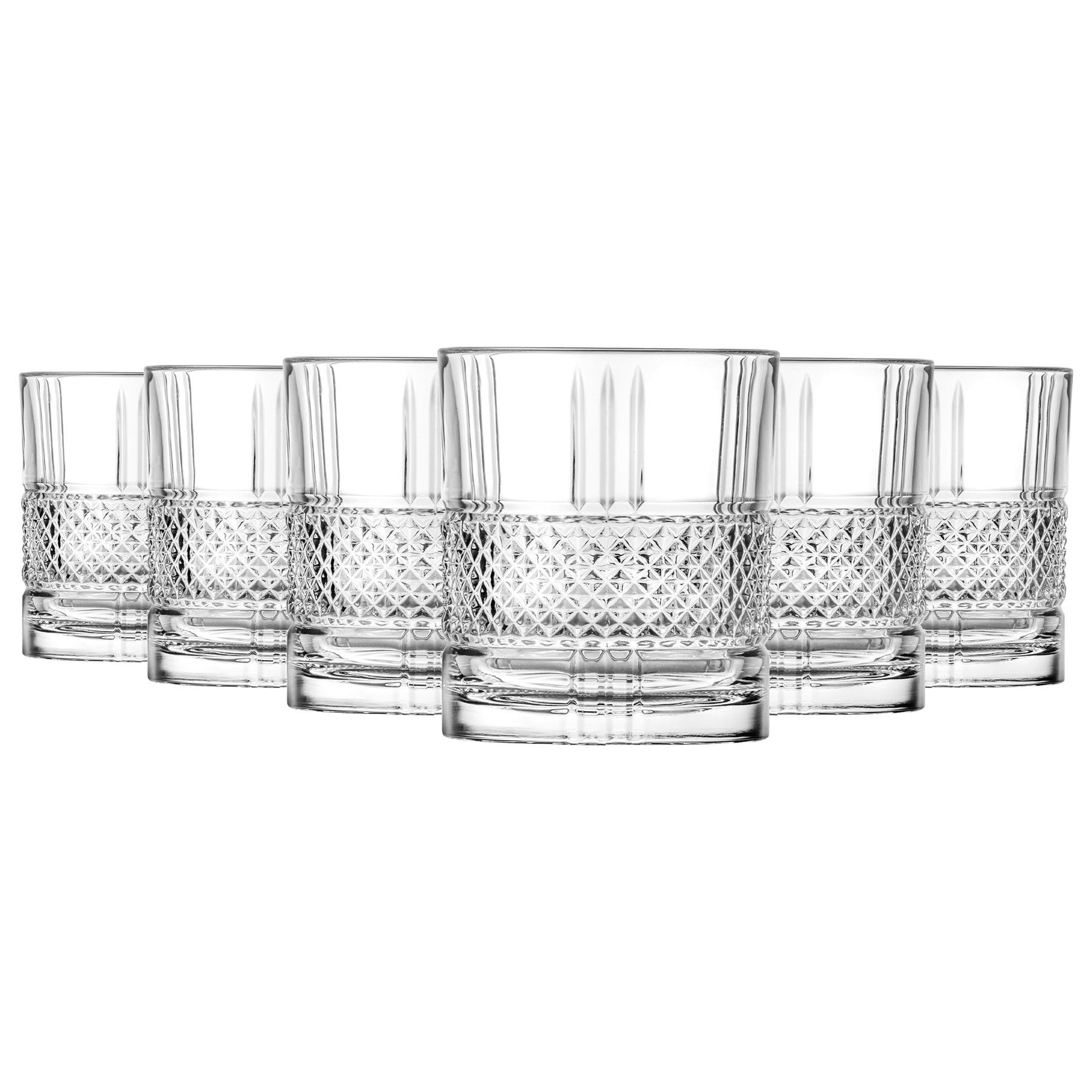 RCR Crystal Brillante Whisky Glasses 340ml - Pack of 6