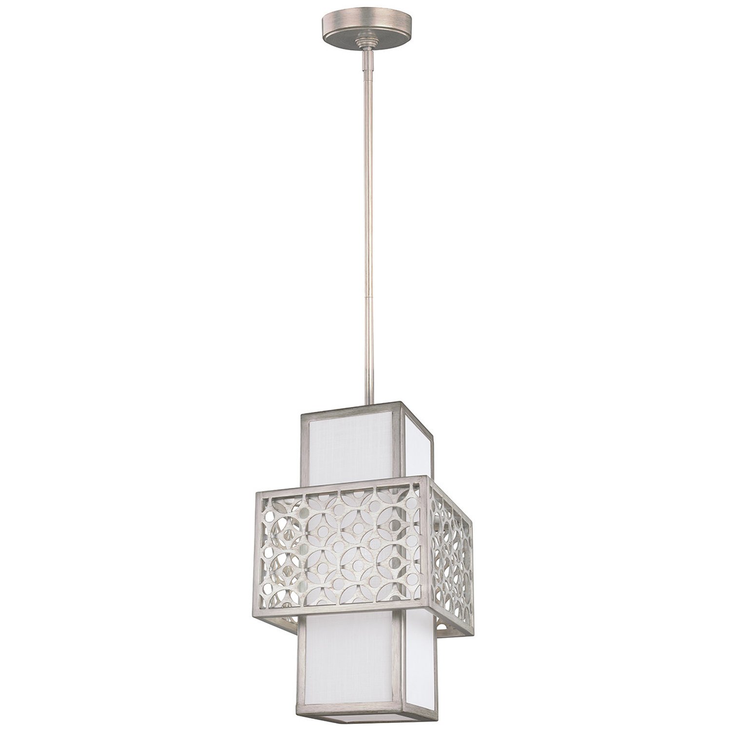 Elstead Kenney Pendant Light - Silver