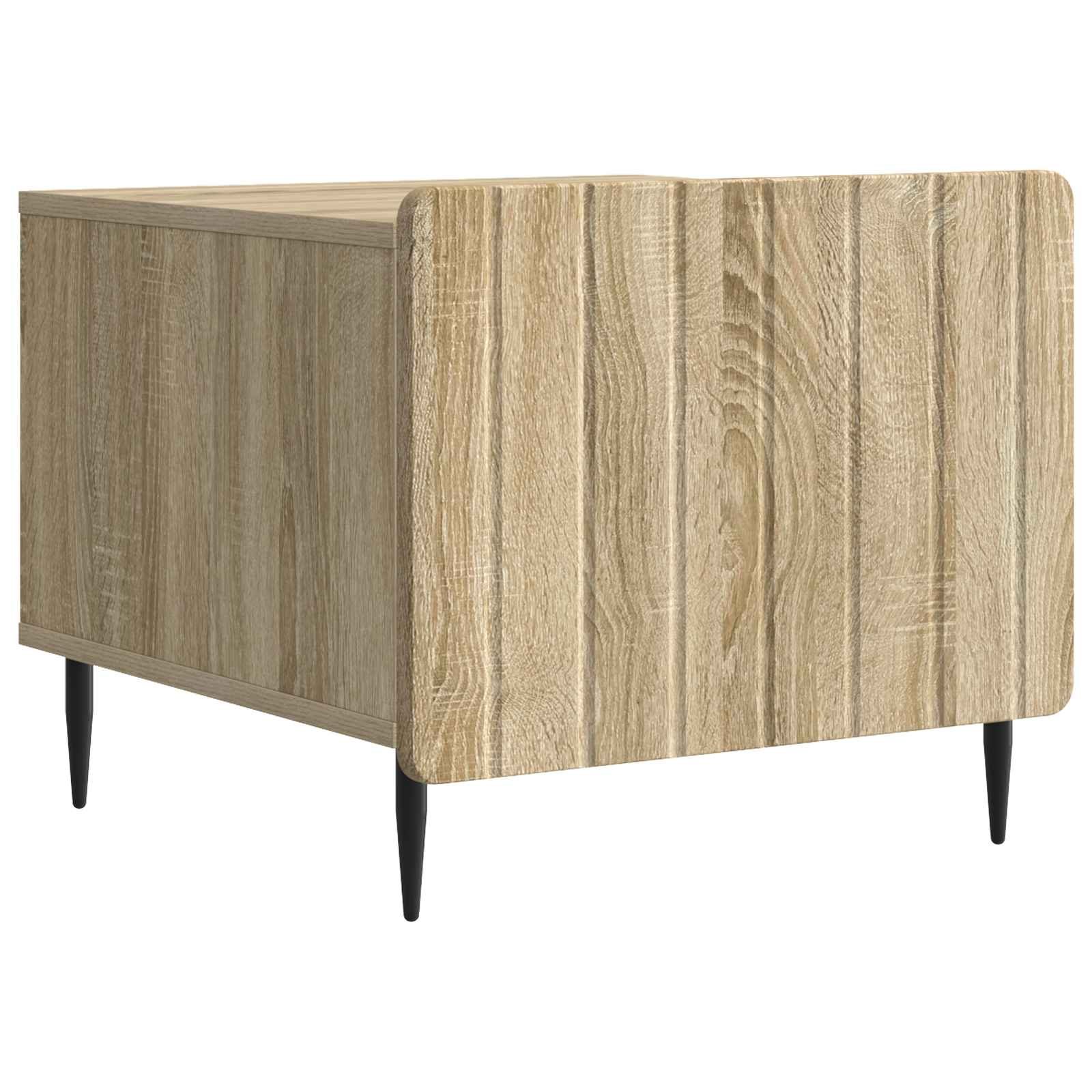 Walplus Engineered Wood Coffee Table - Sonoma Oak - 49 x 50 x 42 cm