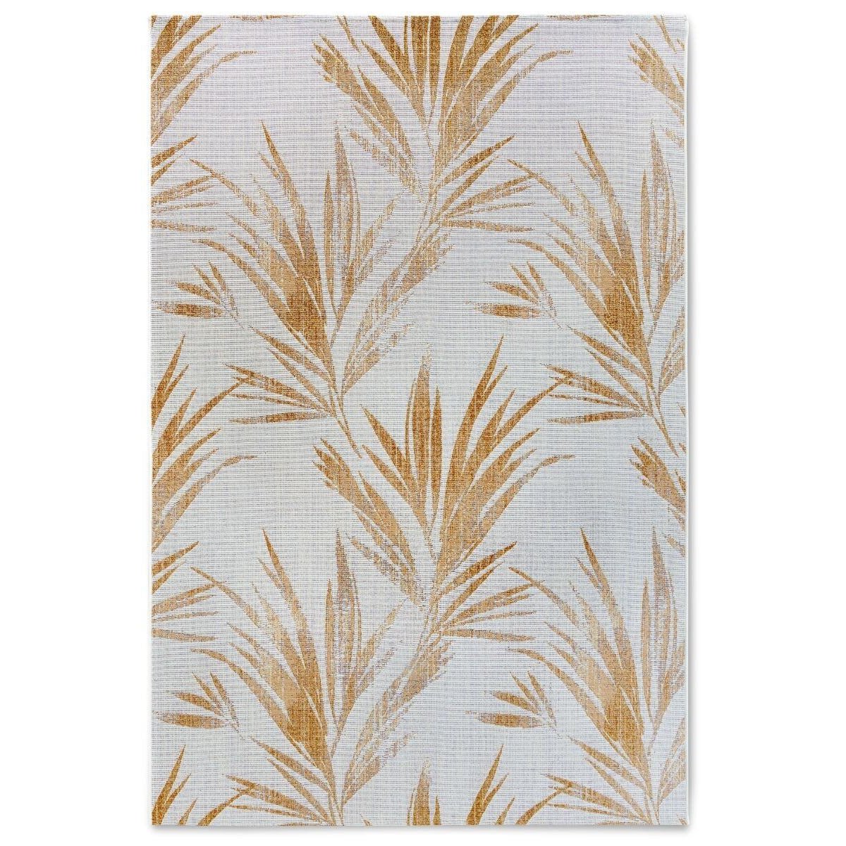 Villeroy & Boch Cream 1767 Indoor Outdoor Flat Weave Floral Rug - 160 x 235cm