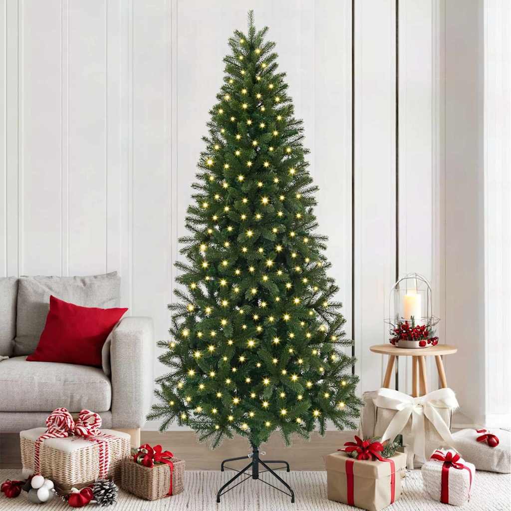 Walplus 300 LED Bulb Lights Artificial Christmas Tree - Green - 210 cm