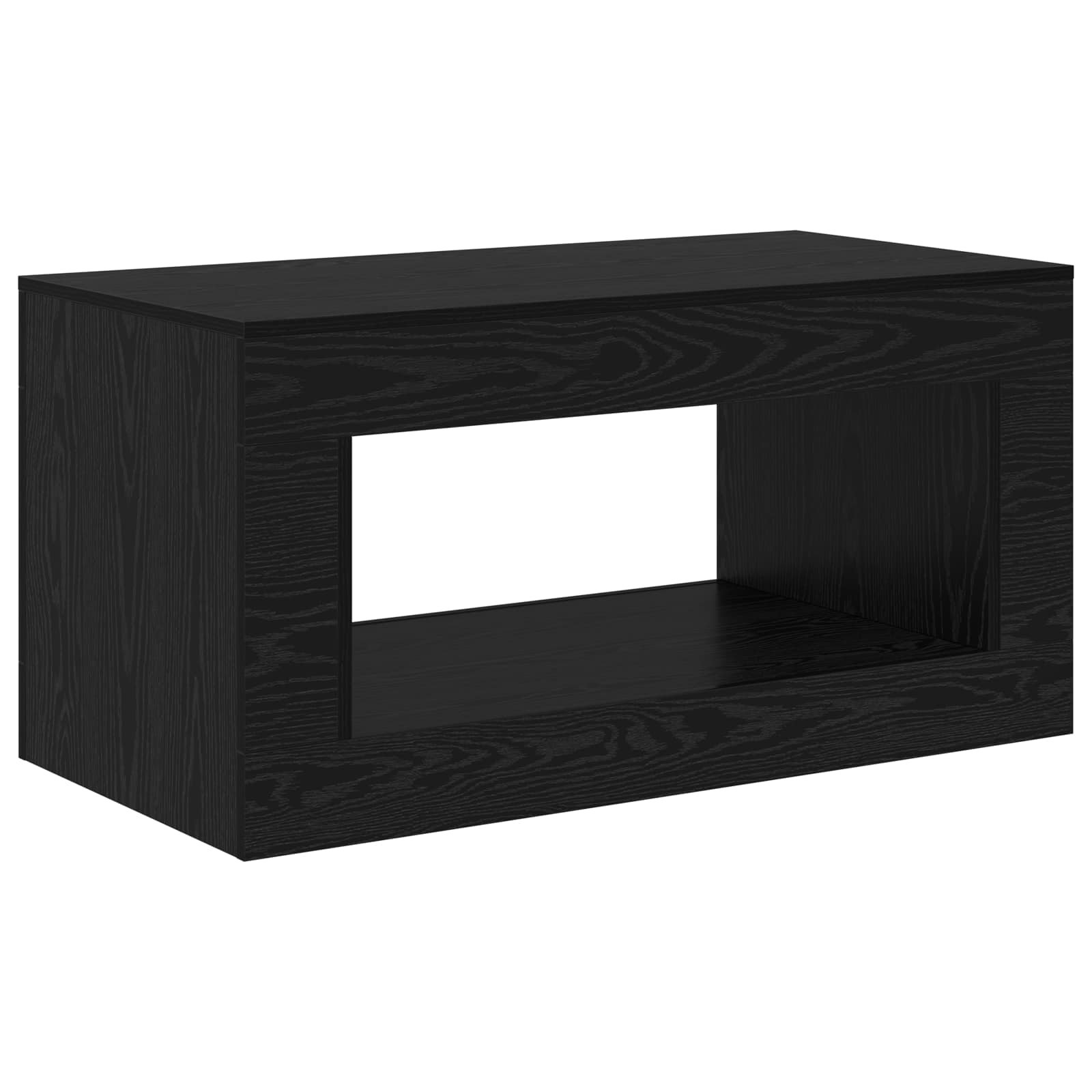 Walplus Coffee Table - Black Oak - 99.5 x 50 x 50 cm