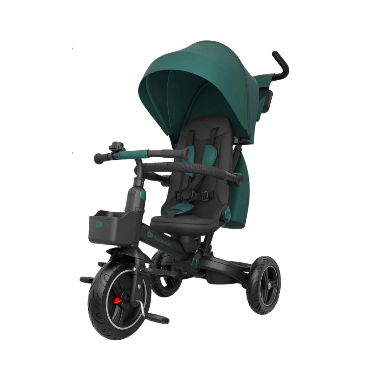 Kinderkraft Spinstep 2 Plus 6-in-1 Tricycle - Green