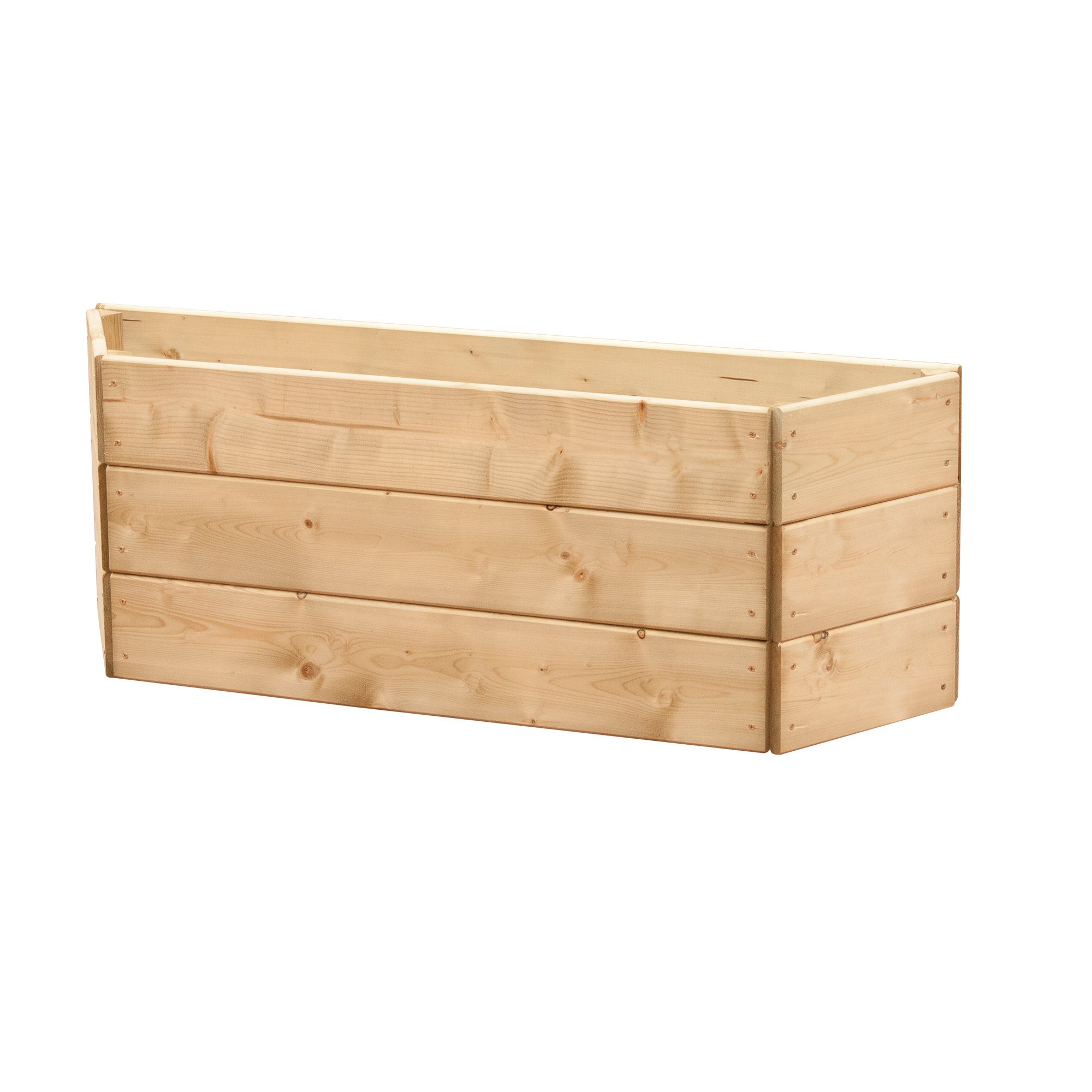 Greena Wooden Wall Planter 120cm, 3 Tiers