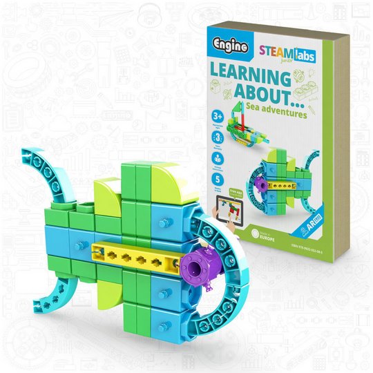 Engino Sea Adventures STEM Labs Junior Construction Set
