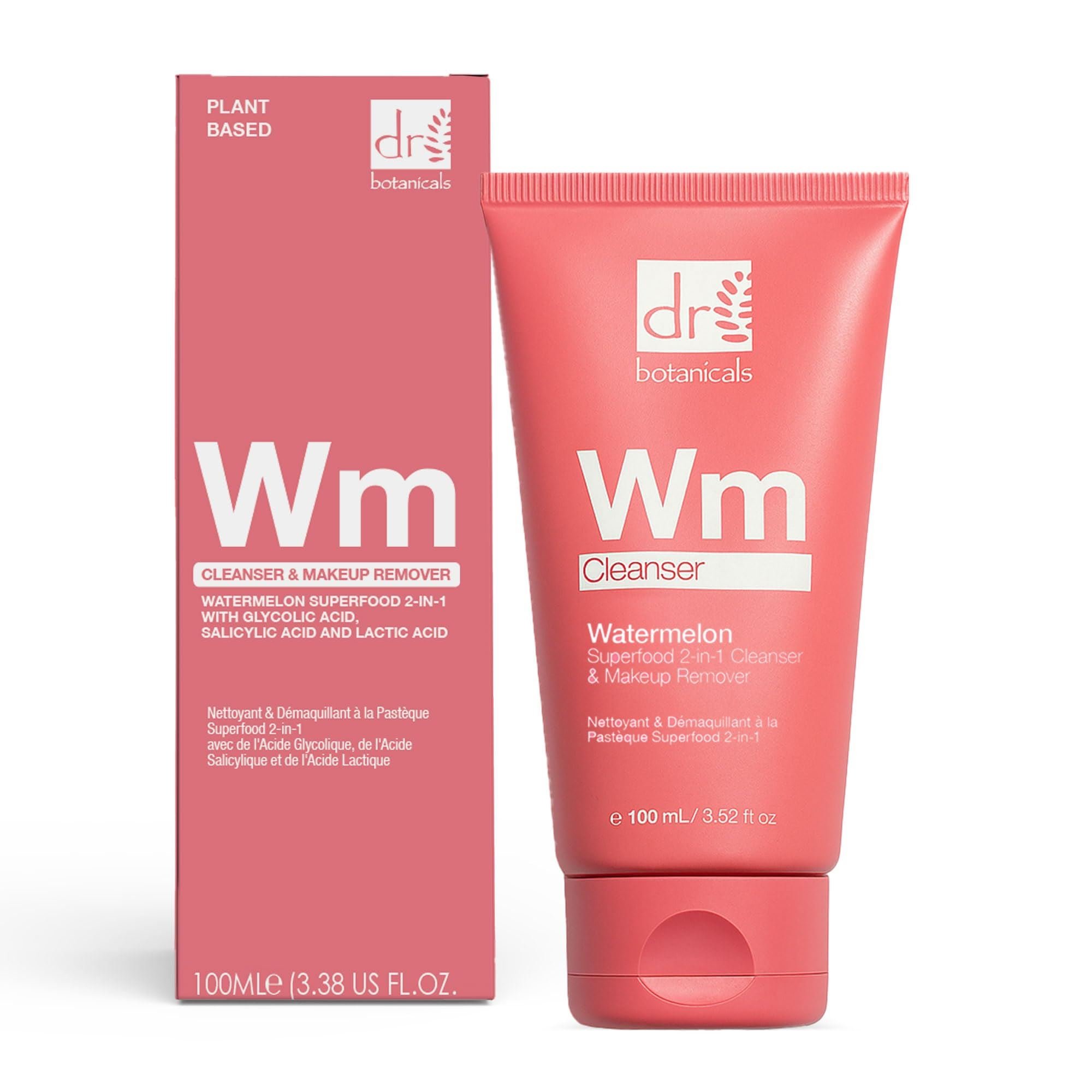 Dr. Botanicals Watermelon 2-in-1 Glycolic & Salicylic Cleanser - 100ml