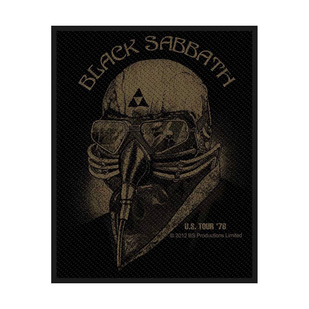 Black Sabbath US Tour 1978 Cork Coaster - Black & Brown