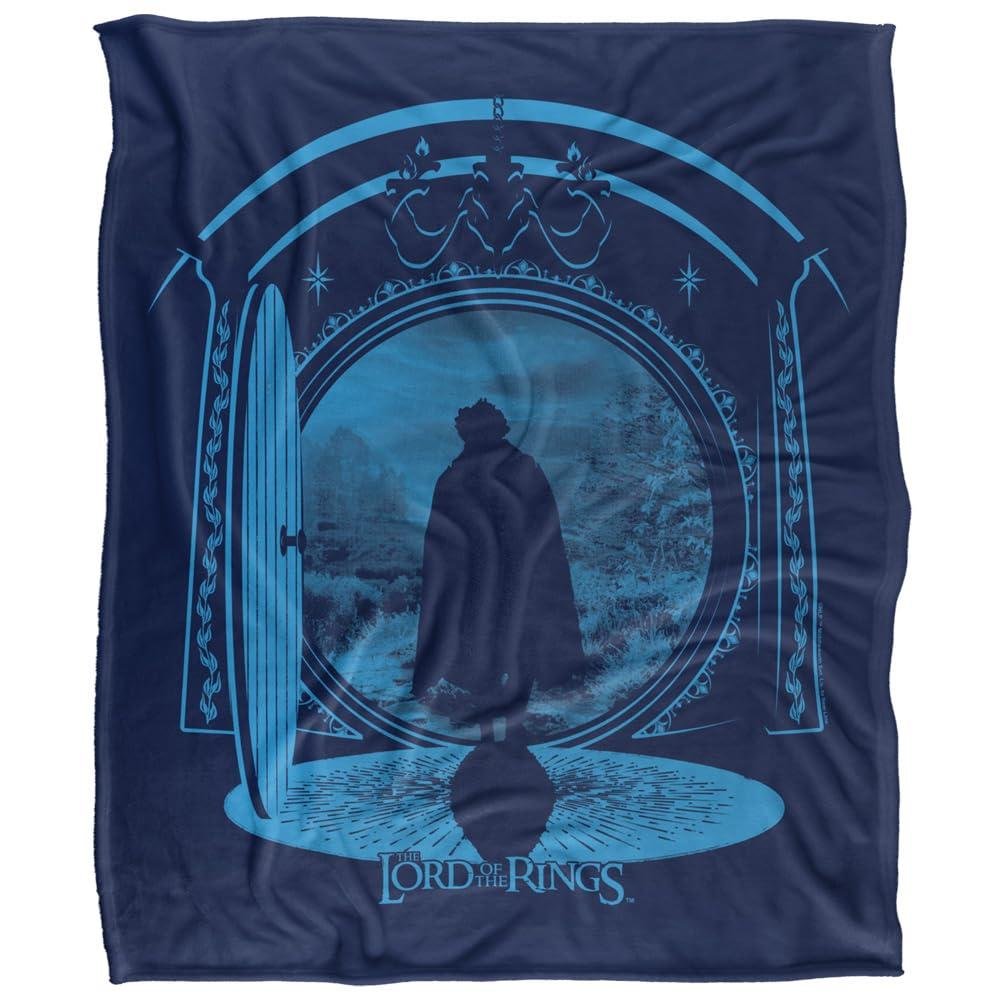 The Lord Of The Rings Frodo Shire Door Blanket - 147cm x 91cm