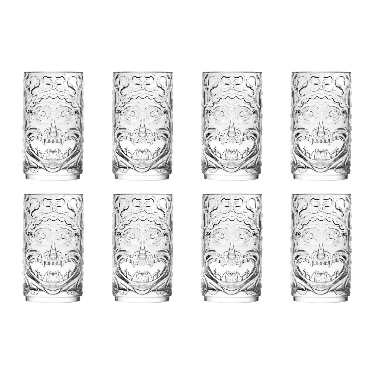 RCR Crystal Tiki Etruria Highball Glasses 460ml - Pack of 8