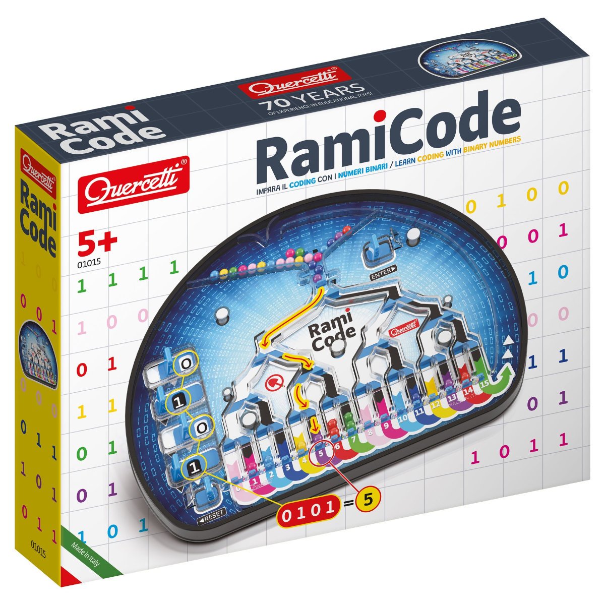Quercetti Rami Code Game Childrens Toy - Age 5+