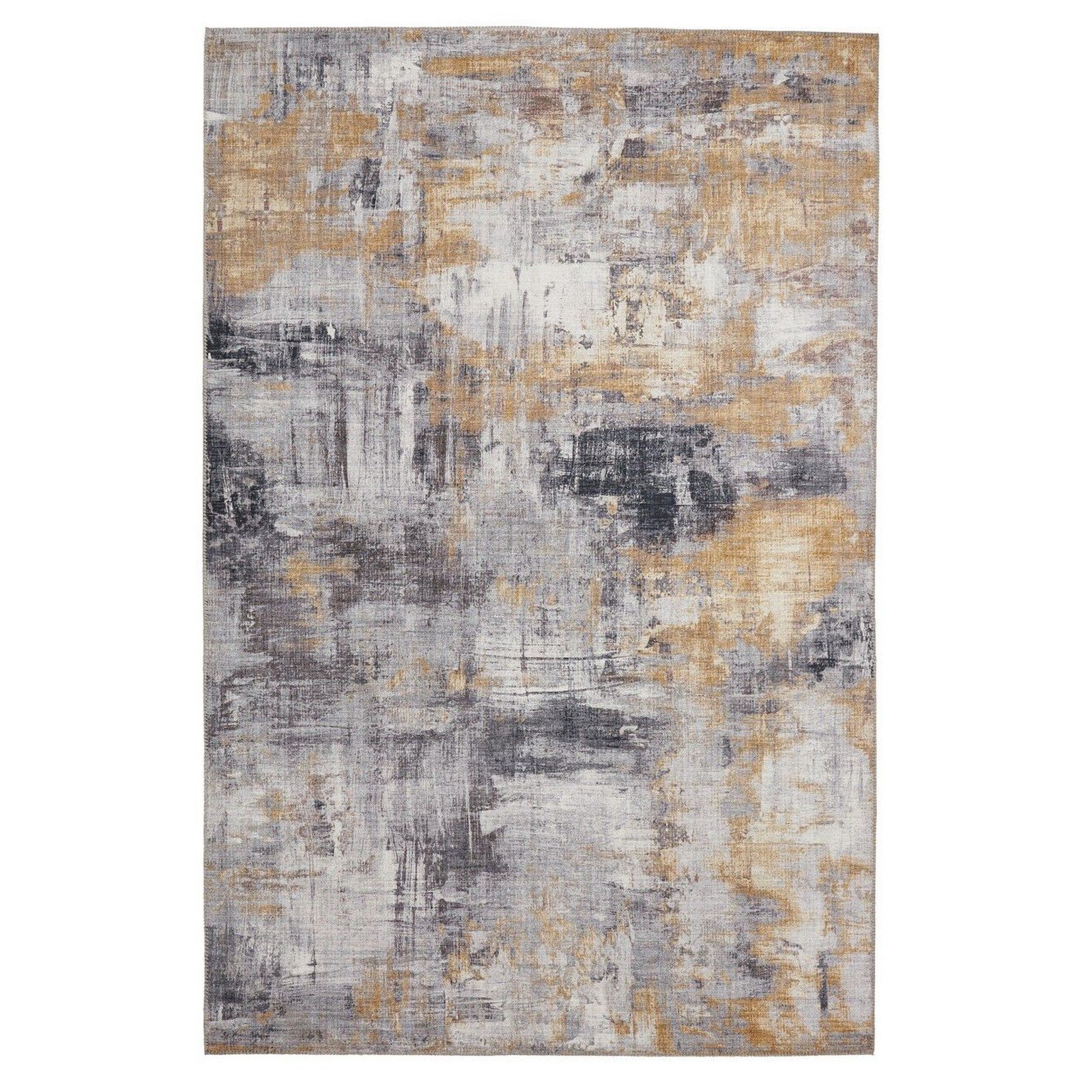 Mega Flooring Grey Modern Abstract Rug - 150 x 230cm