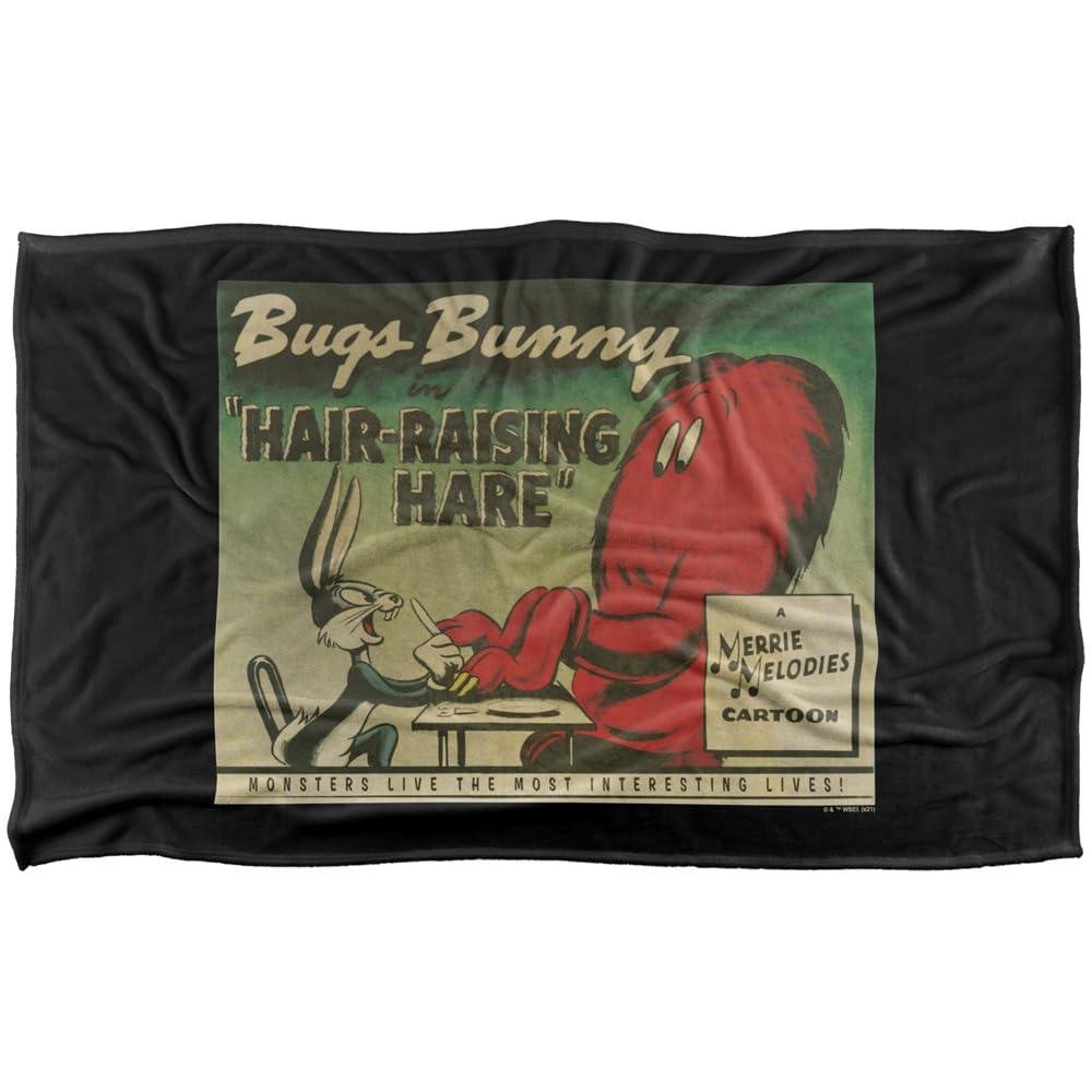 Looney Tunes Bugs Bunny Hairraising Hare Soft Touch Blanket - 91cm x 147cm