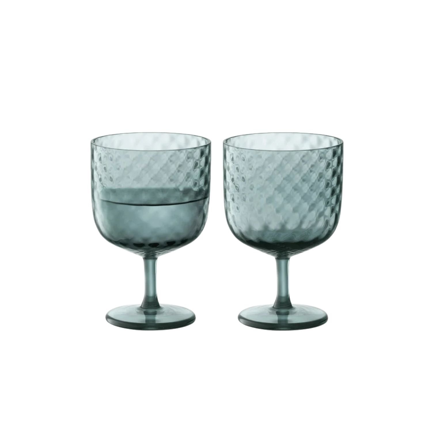 LSA International Dapple Wine Glass 325ml Set of 2 - Blue