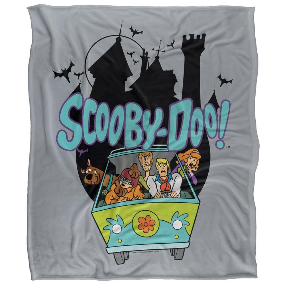 Scooby Doo Drive! The Mystery Machine Soft Touch Blanket - 152cm x 127cm