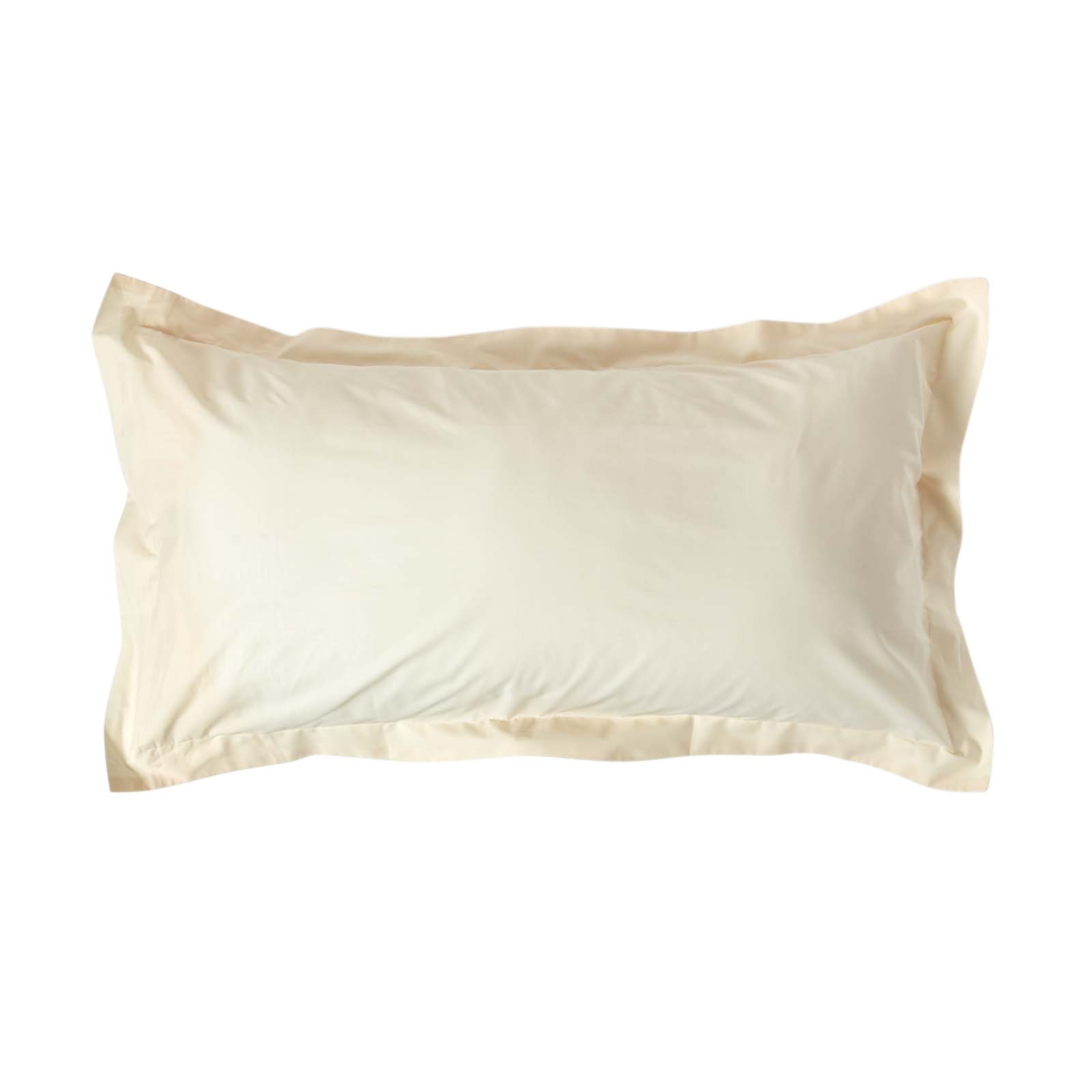 Homescapes Egyptian Cotton Oxford King Size Pillowcase - Cream