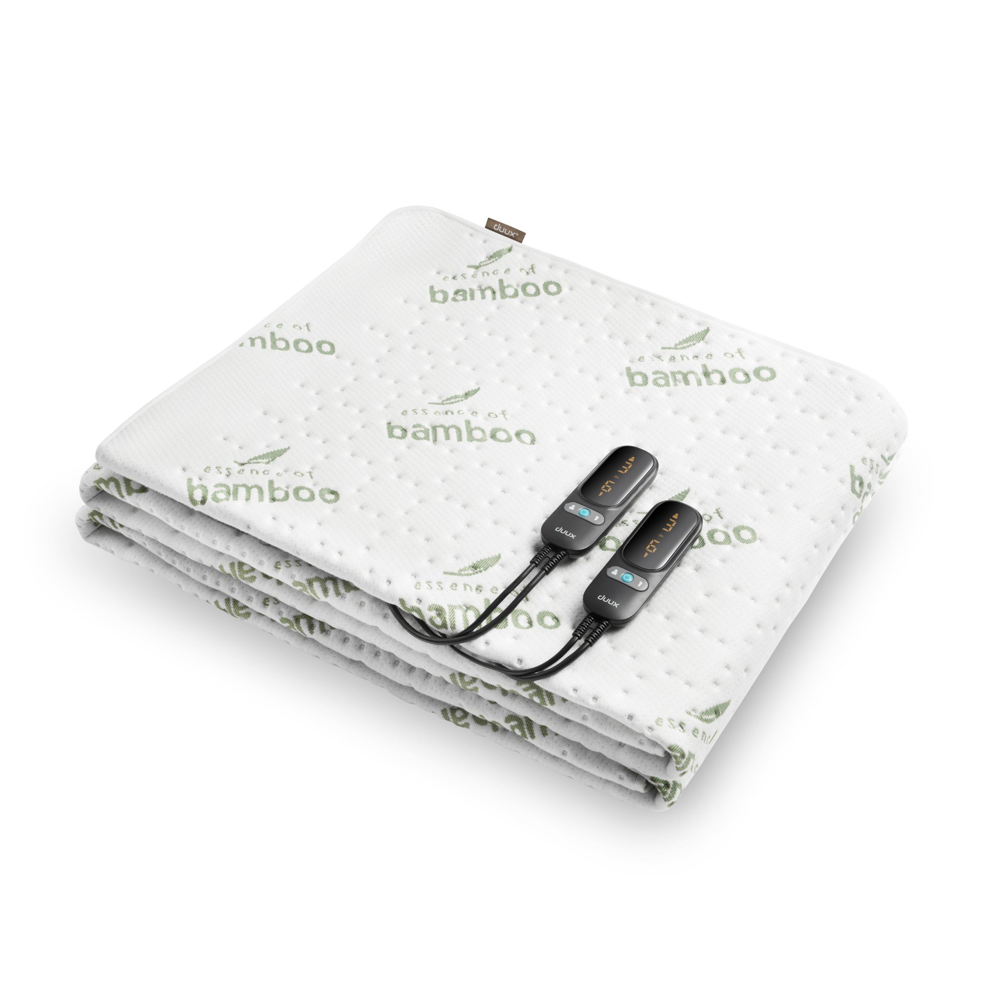 Duux Snooze Bamboo Electric Heated Underblanket - 190 x 150cm - White