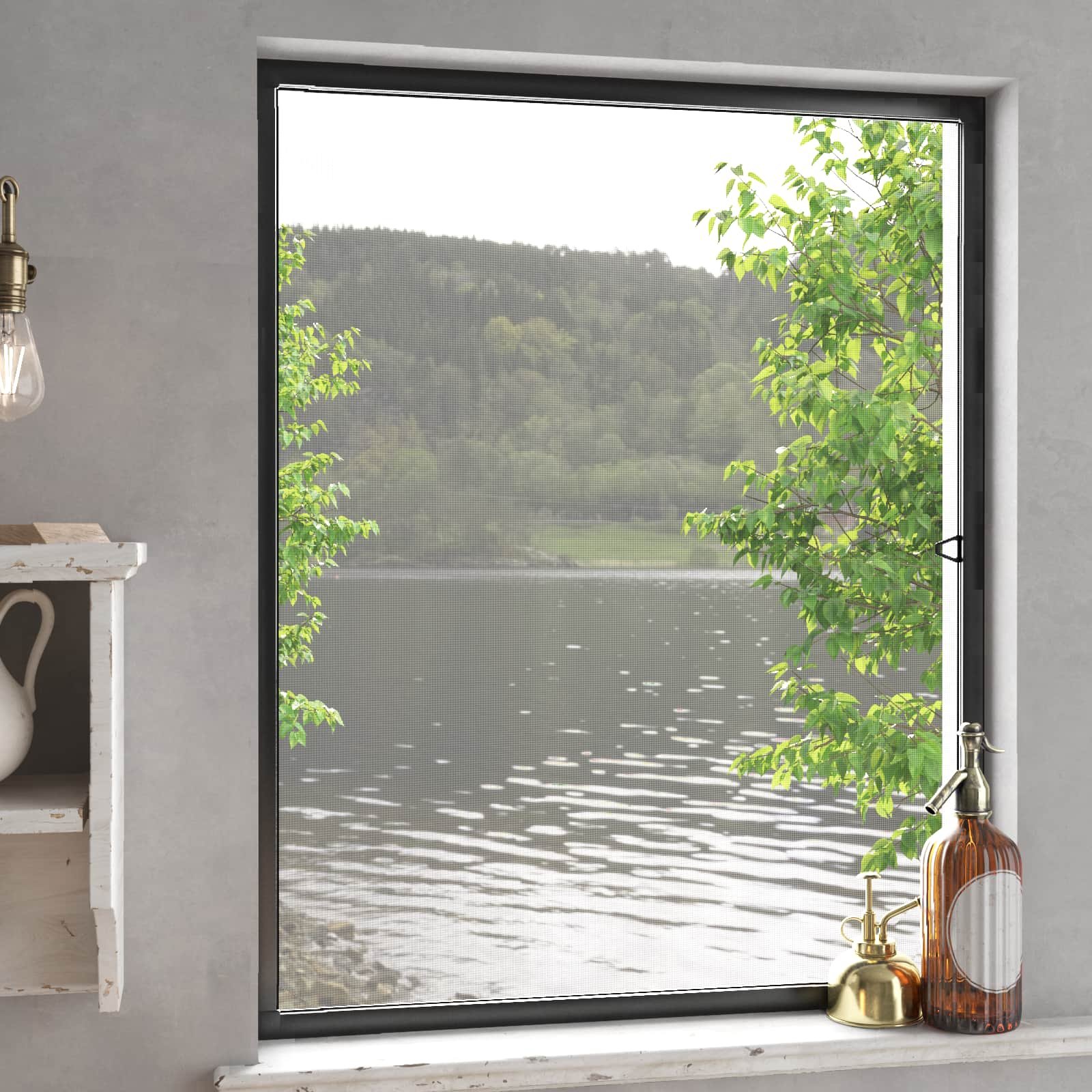 Walplus Insect Screen - Anthraciate - 110 x 130 cm