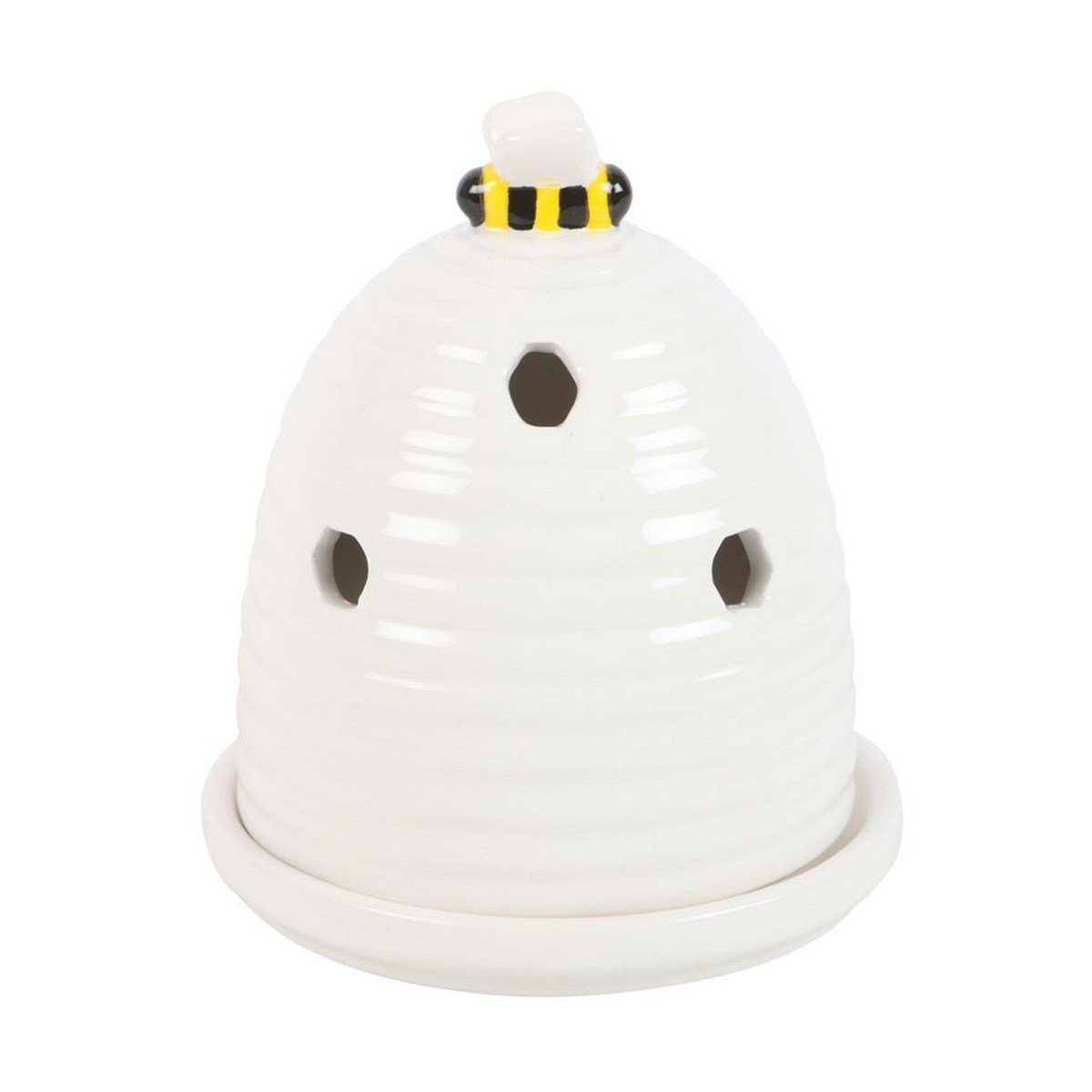 Something Different Beehive Incense Cone Holder - White