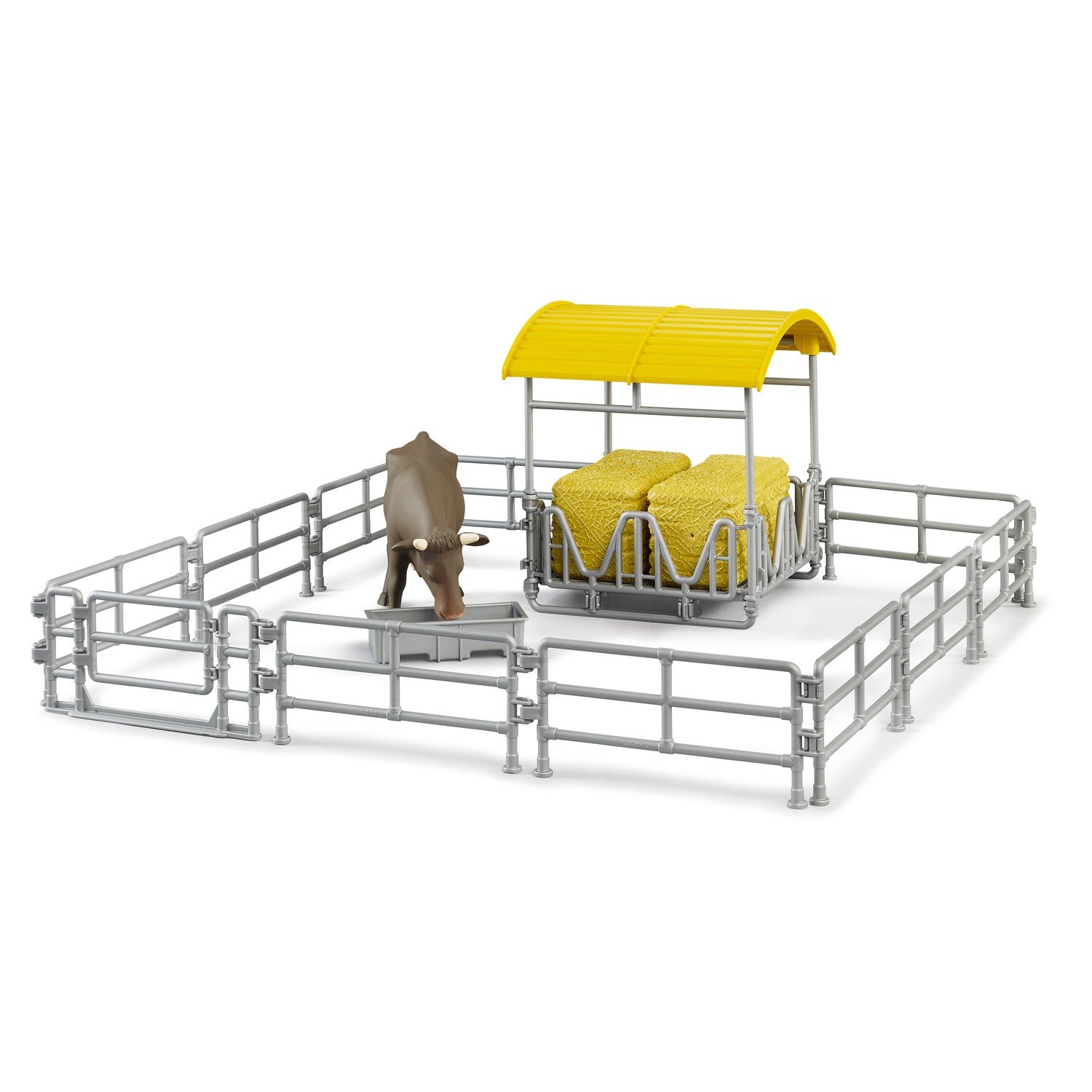 Bruder Accessories Expansion Set Hay Rack with Fence & Trough