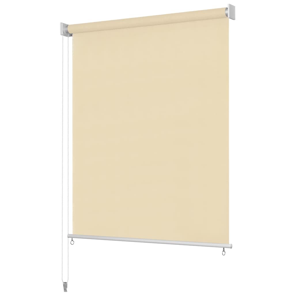 Walplus HDPE Roller Blind - Cream - 80 x 140 cm