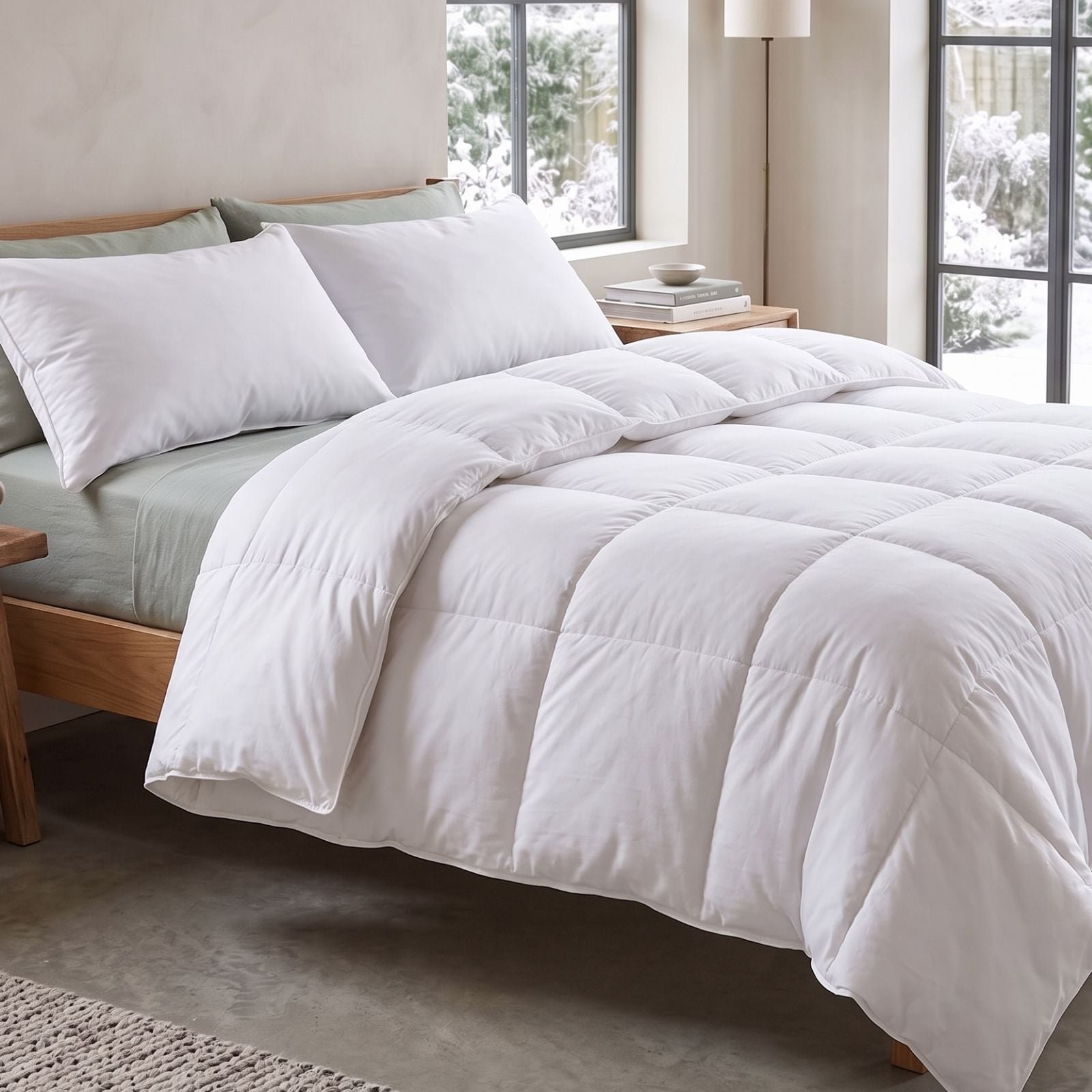 Homescapes Luxury 60% Duck Down 13.5 Tog Duvet - Super King