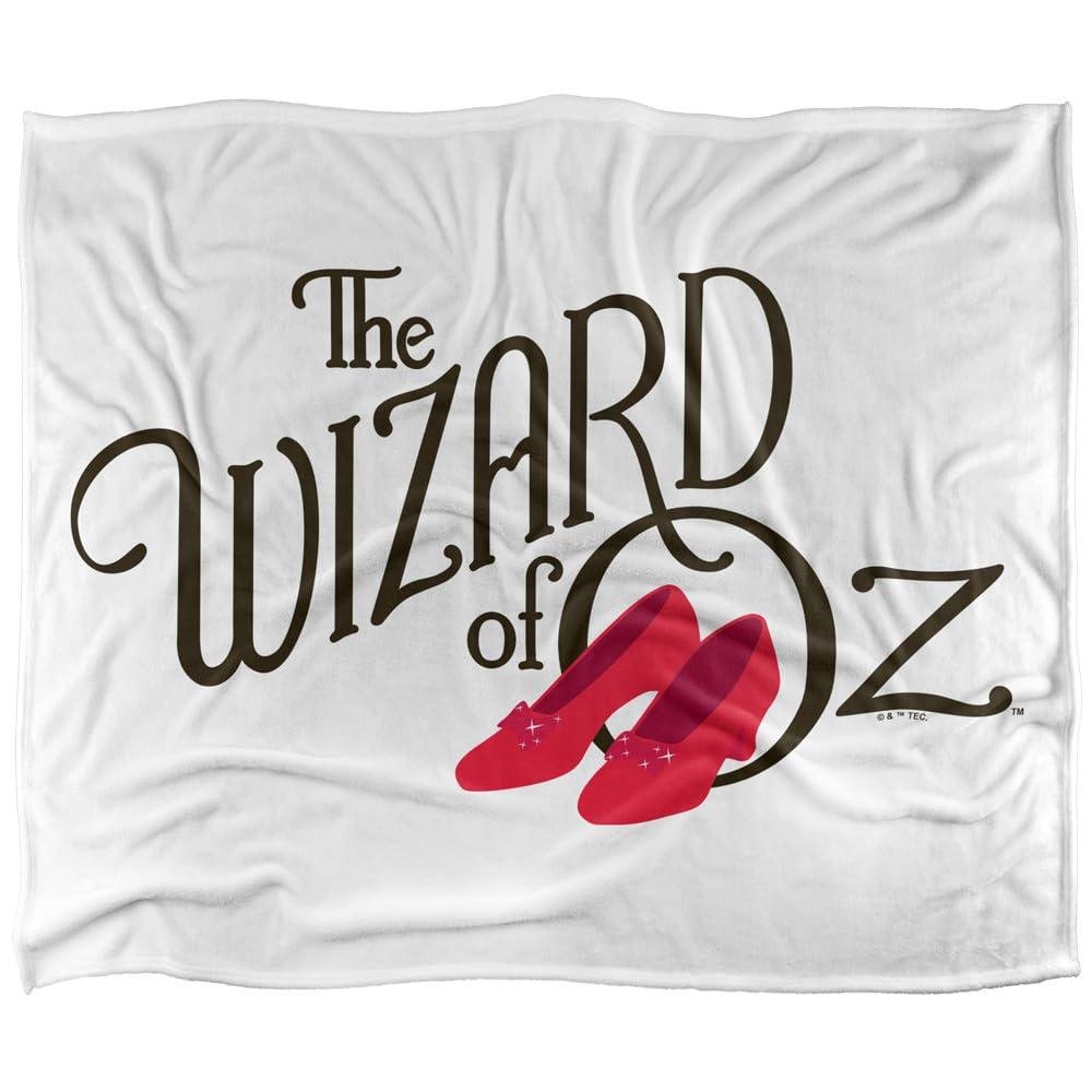The Wizard Of Oz Vector Soft Touch Logo Blanket - 152cm x 127cm